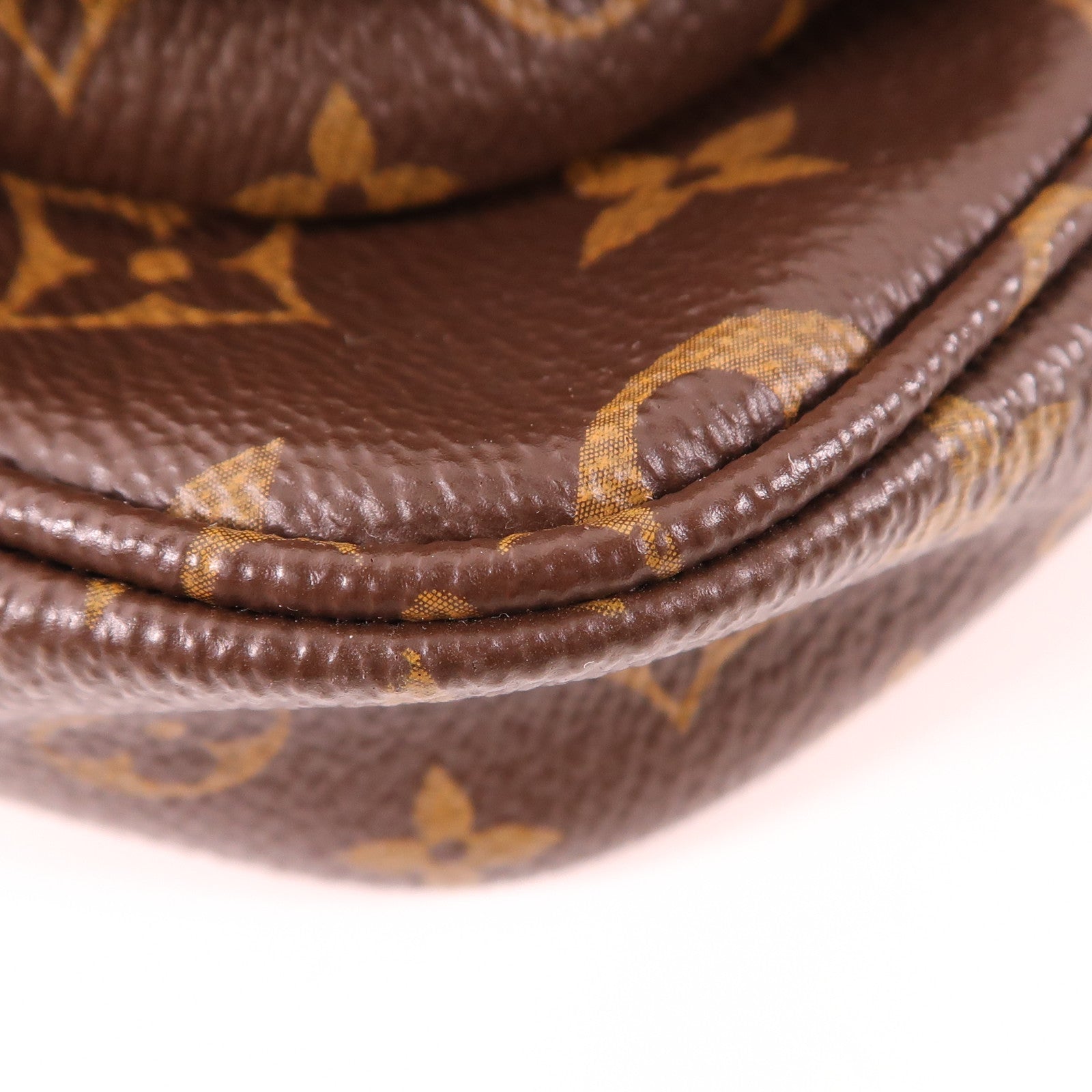 LOUIS VUITTON Monogram Multi Pochette Accessoires金扣鏈帶手挽肩背兩用袋
