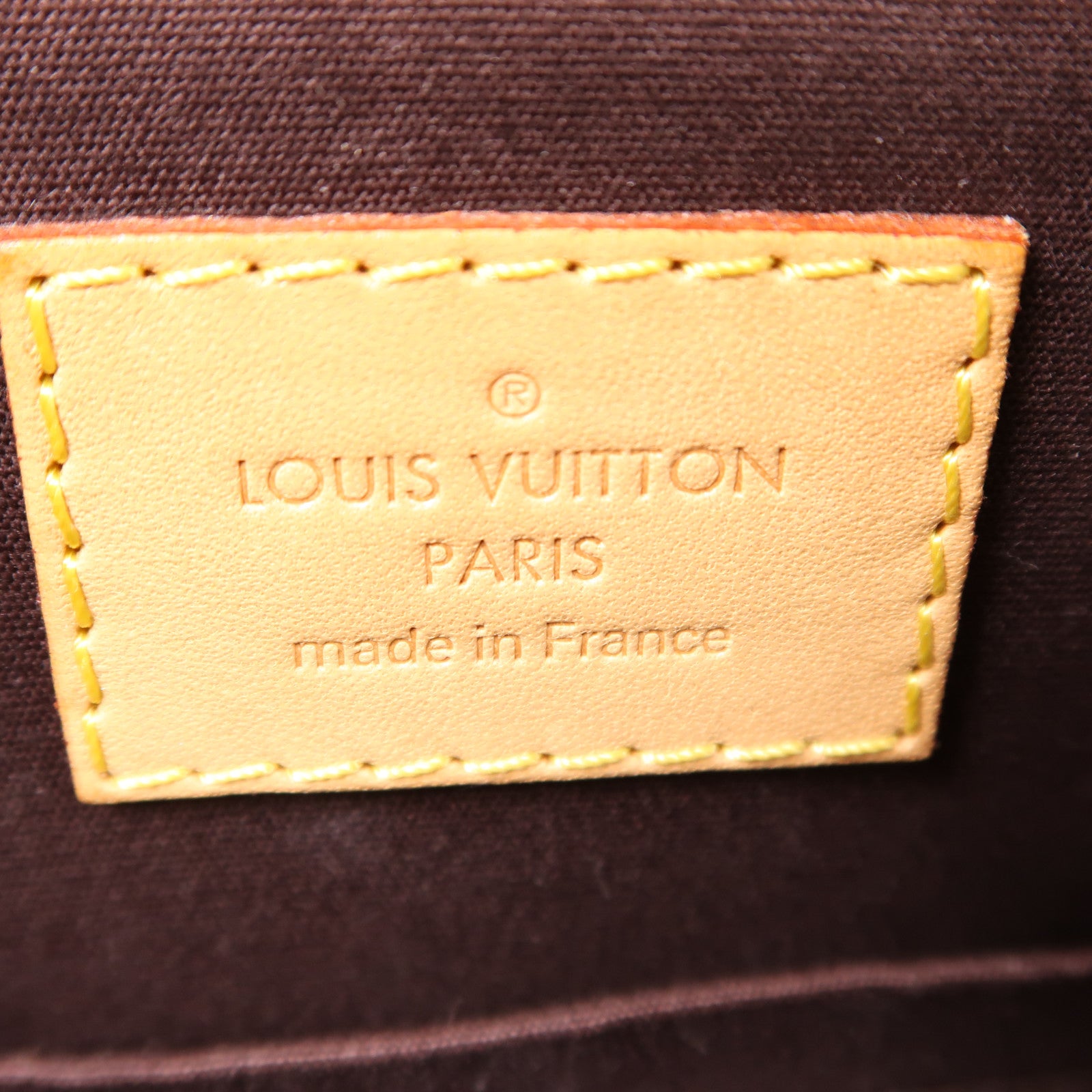 LOUIS VUITTON Vernis Alma BB金扣手挽肩背兩用袋