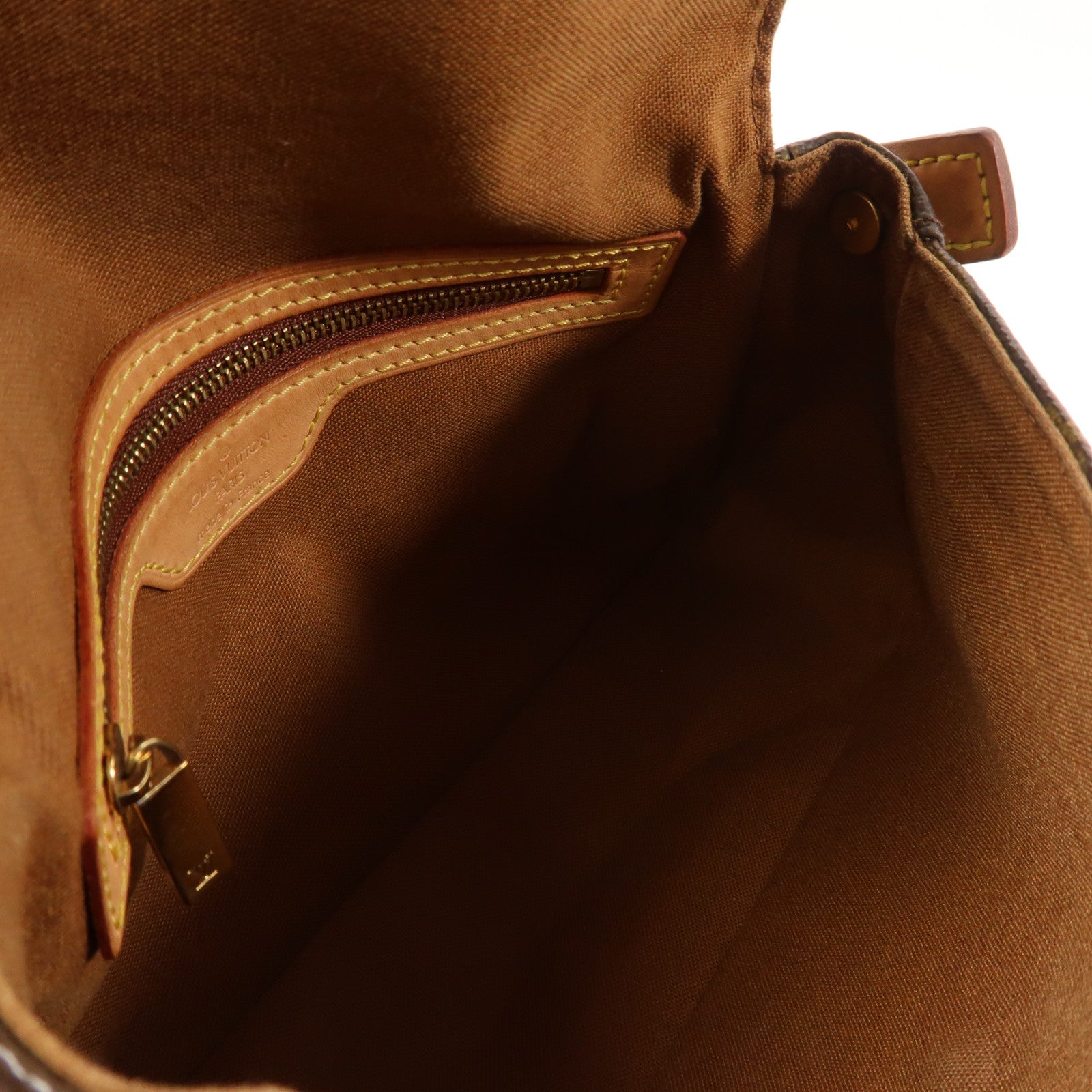 LOUIS VUITTON Monogram Mini Looping金扣肩背袋啡色