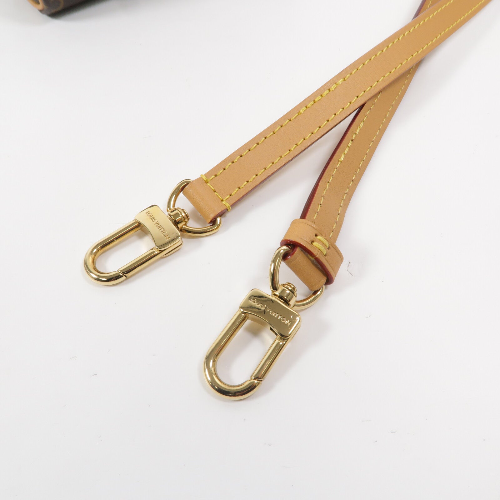 LOUIS VUITTON Monogram Vivienne Nano Speedy金扣手挽肩背兩用袋