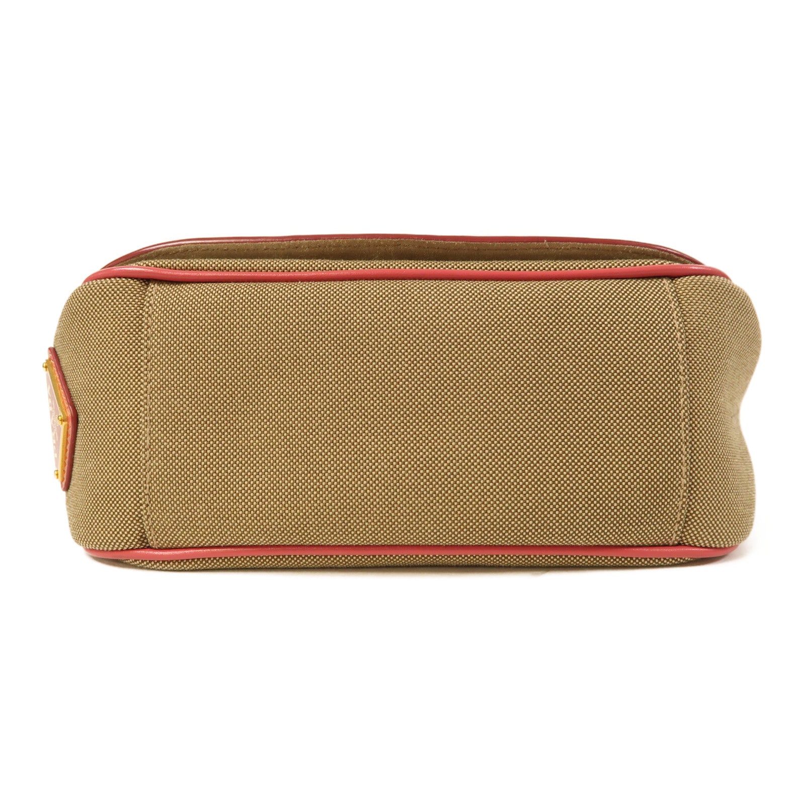 PRADA 帆布Corsaire Cloth Crossbody金扣肩背袋