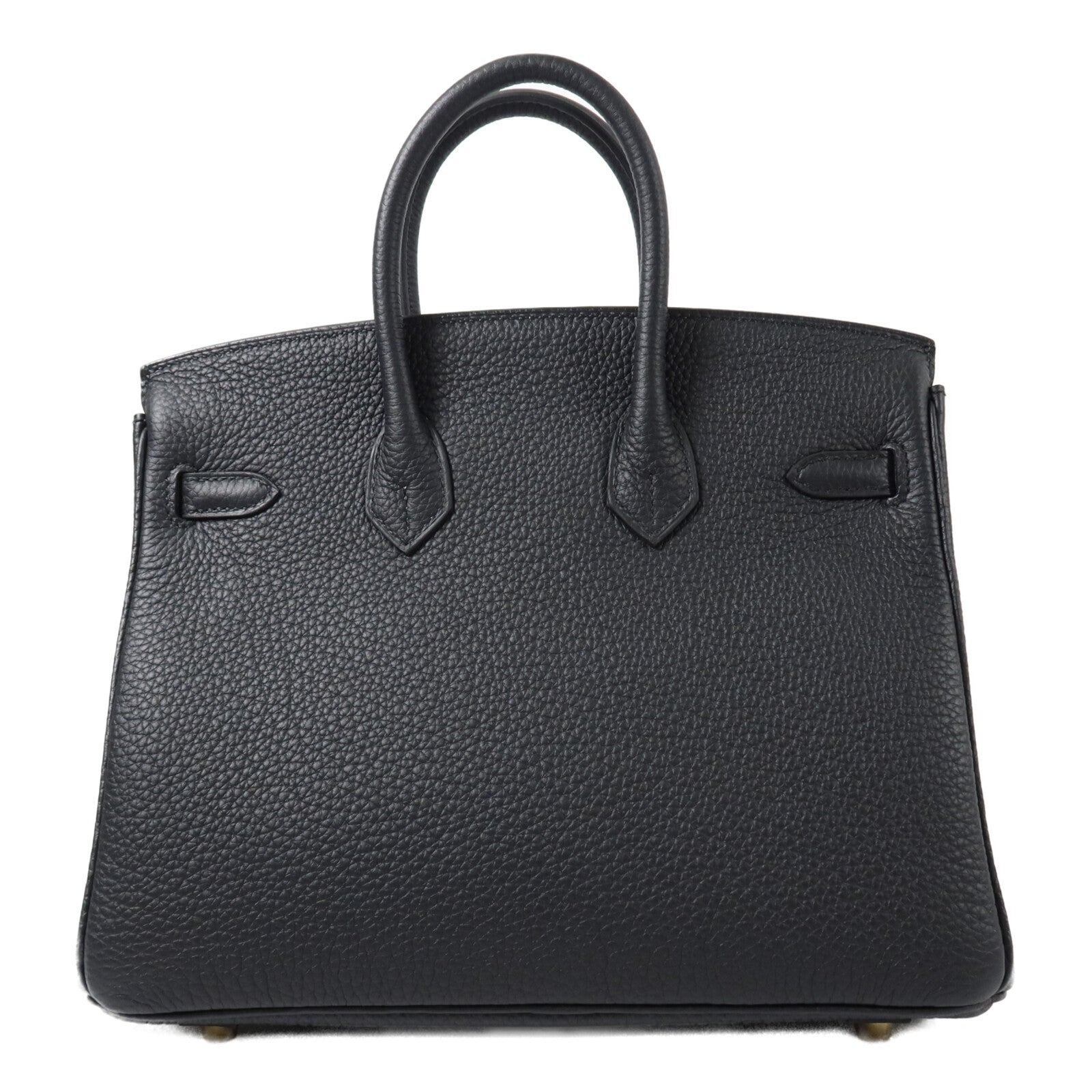 HERMES Togo皮革Birkin 25手挽袋Noir