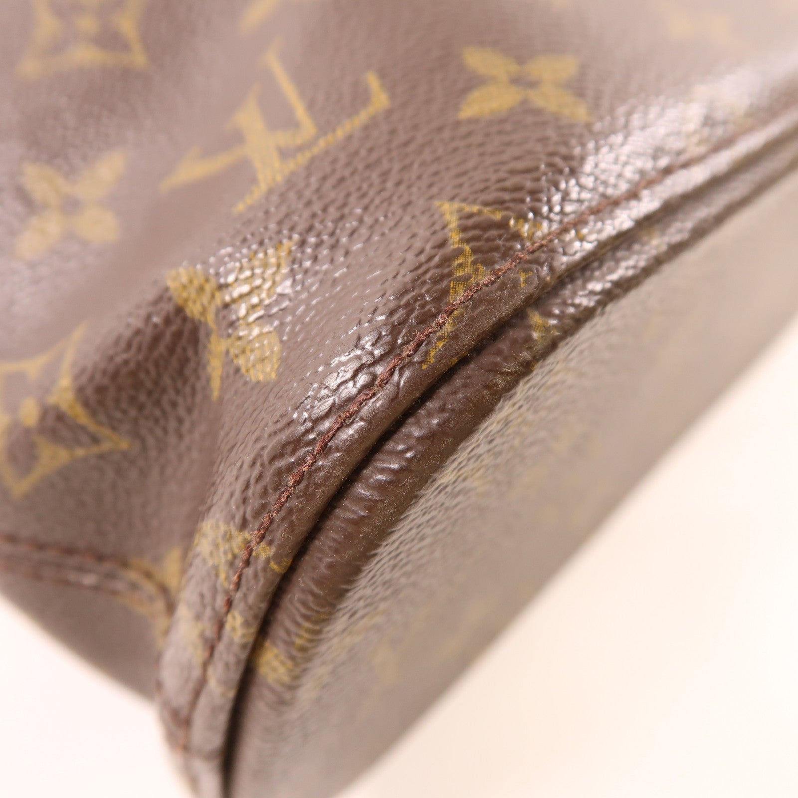 LOUIS VUITTON Monogram Vavin GM金扣肩背袋/手挽袋棕色