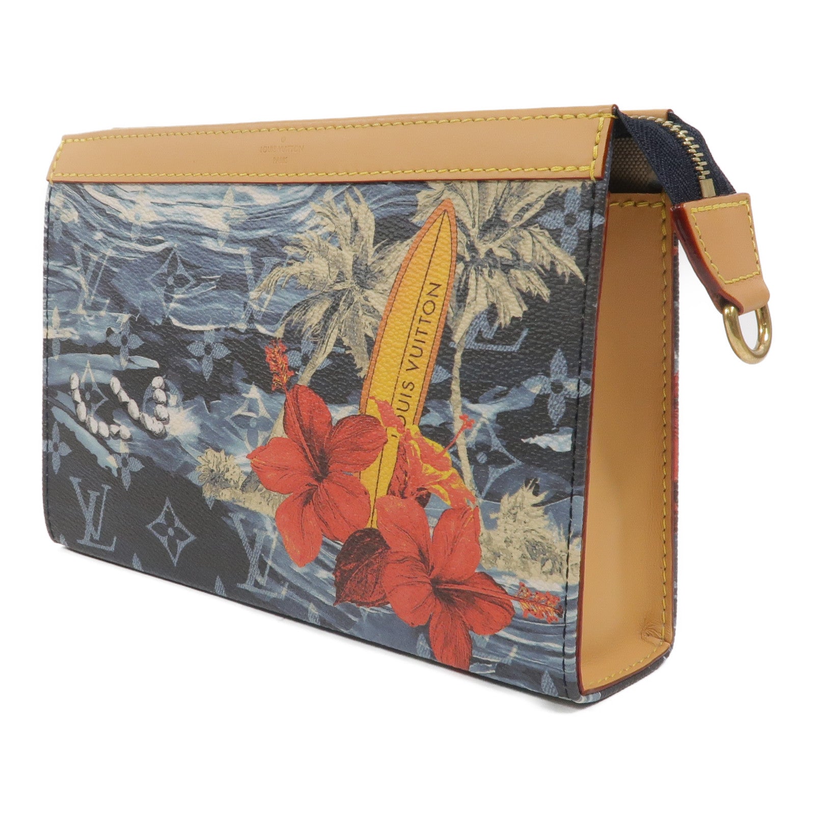 LOUIS VUITTON Monogram Surfin Gaston Wearable Wallet肩背袋