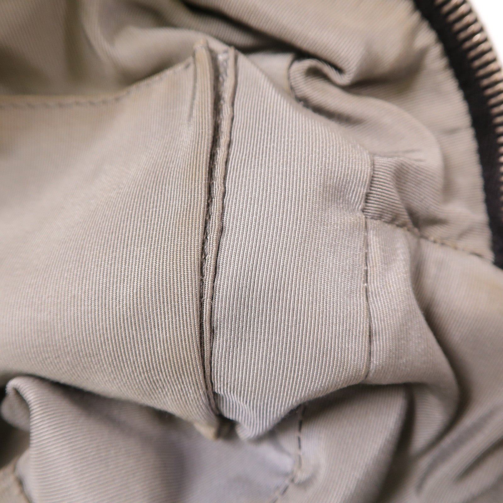 CHANEL 尼龍Chain Shoulder銀扣鏈帶肩背袋