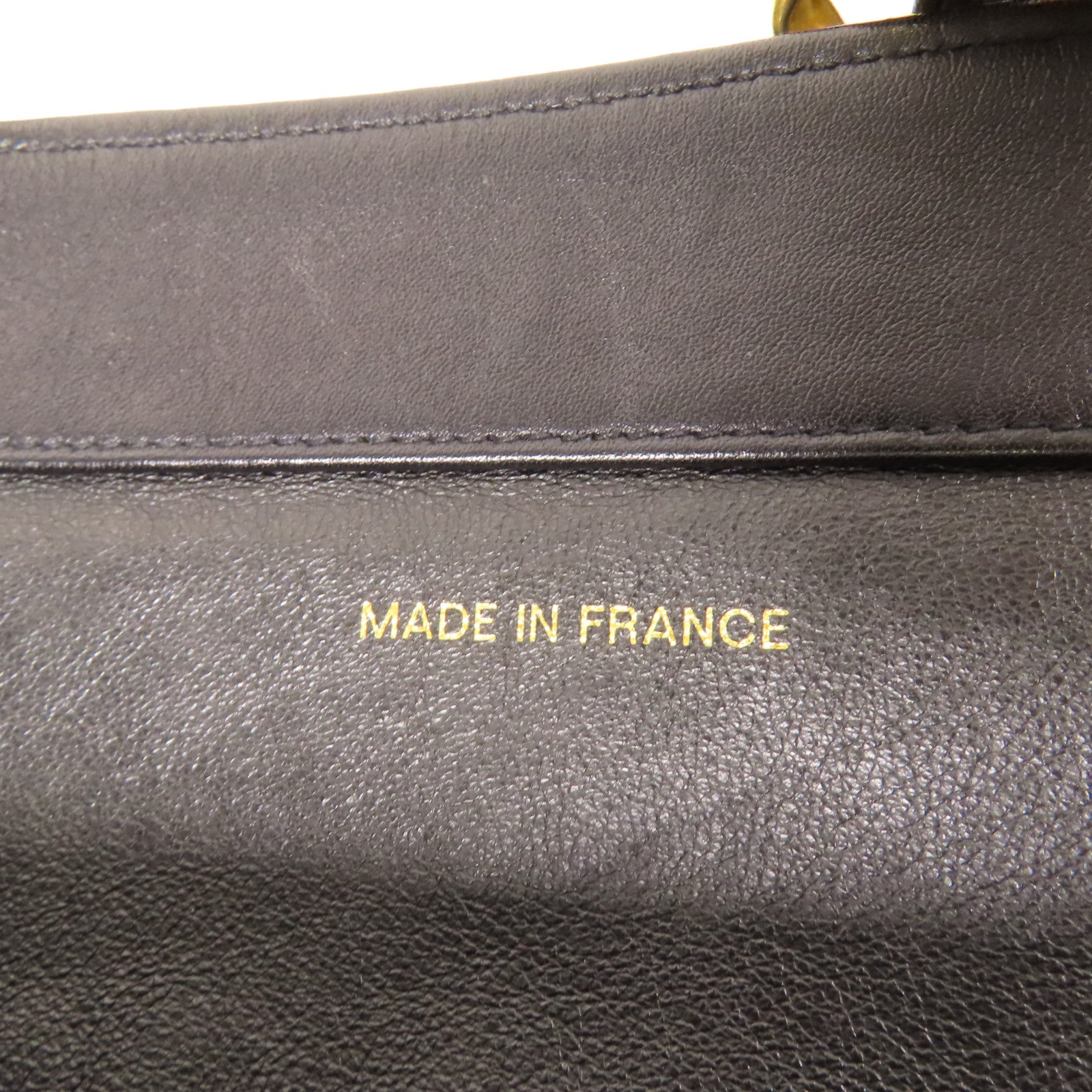 CHANEL 皮革Shoulder Tote金扣肩背袋/手挽袋