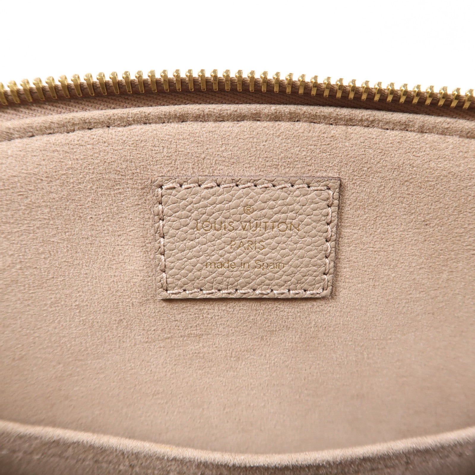 LOUIS VUITTON Monogram Empreinte Petit Palais金扣手挽肩背兩用袋