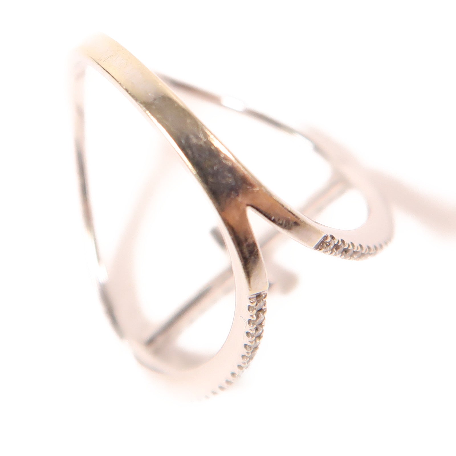 JEWELRY 【激減優惠】18K白金/鑽石Diamond Ring戒指US#6.25