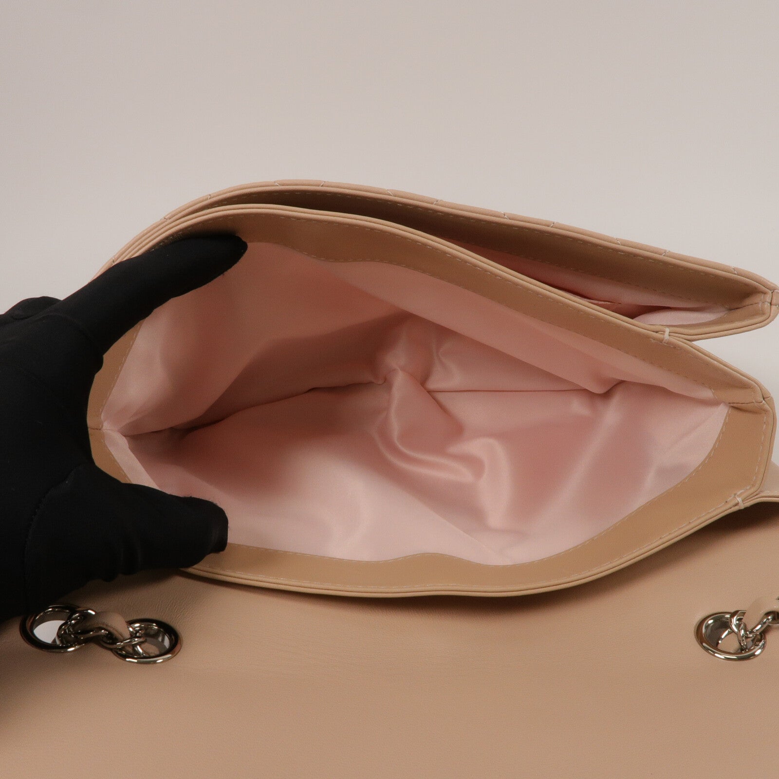 CHANEL 羊皮皮革Chain Shoulder Bag鏈帶肩背袋