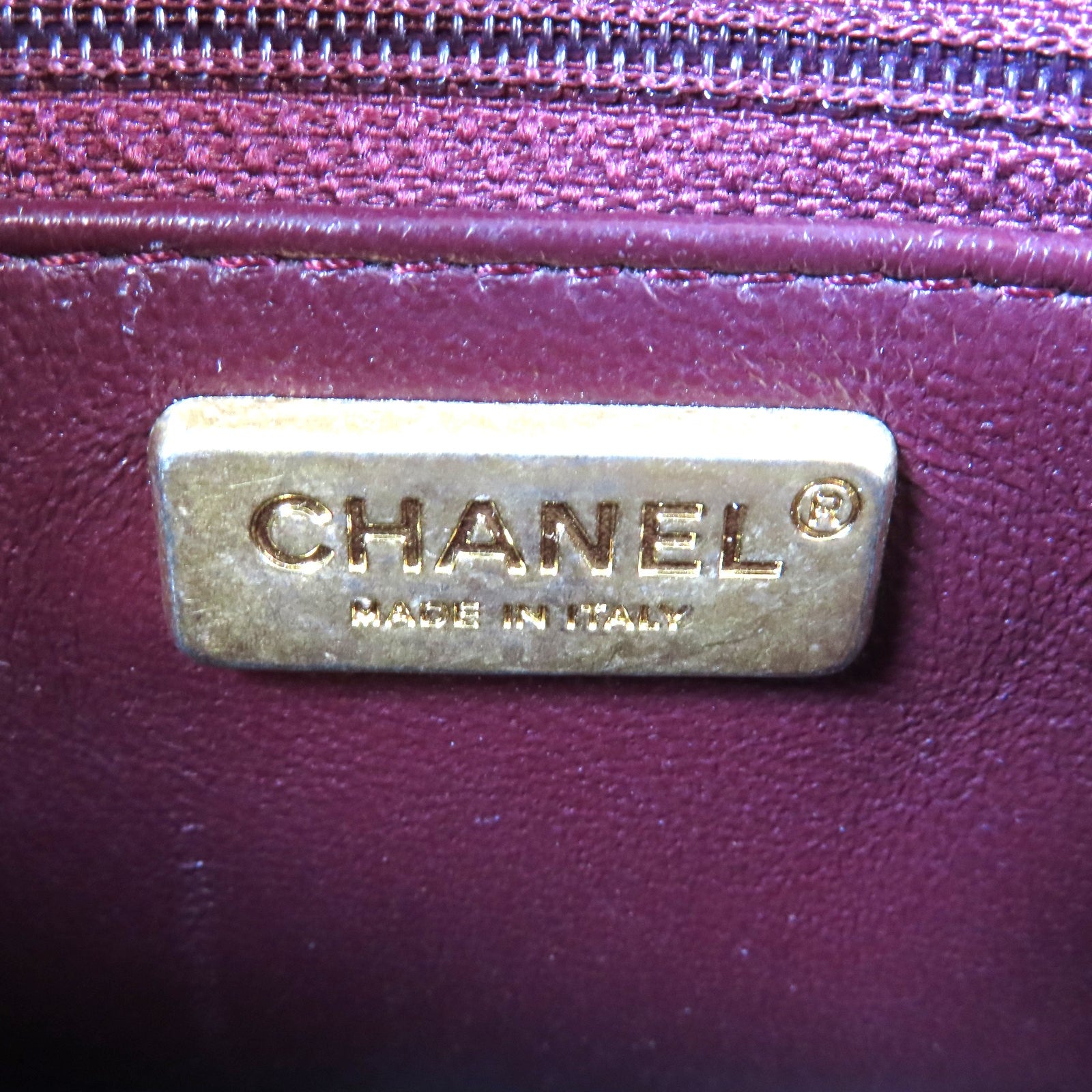CHANEL 【激減優惠】菱格羊皮皮革Chain Shoulder金扣鏈帶肩背袋黑色