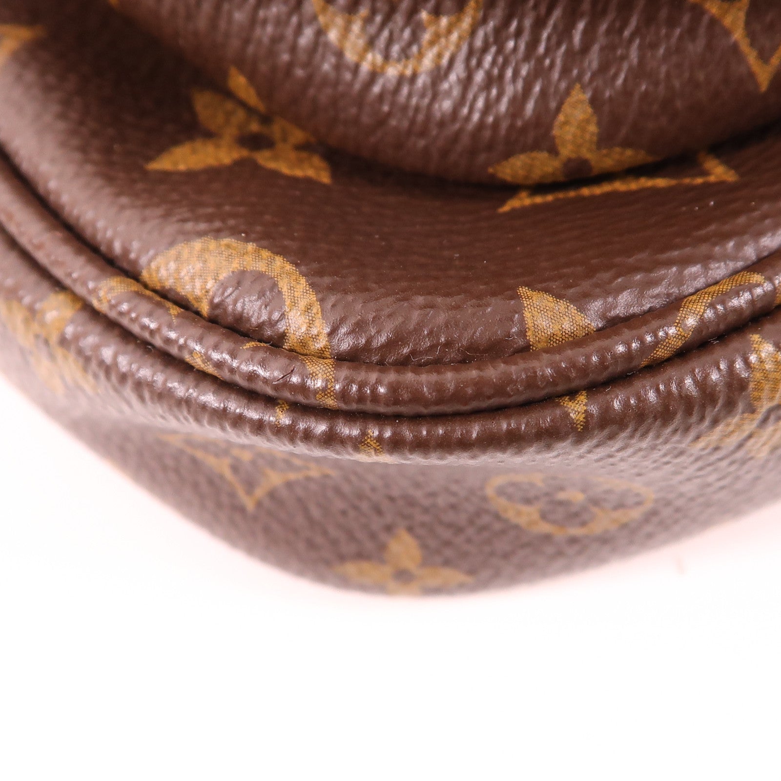 LOUIS VUITTON Monogram Multi Pochette Accessoires金扣鏈帶手挽肩背兩用袋