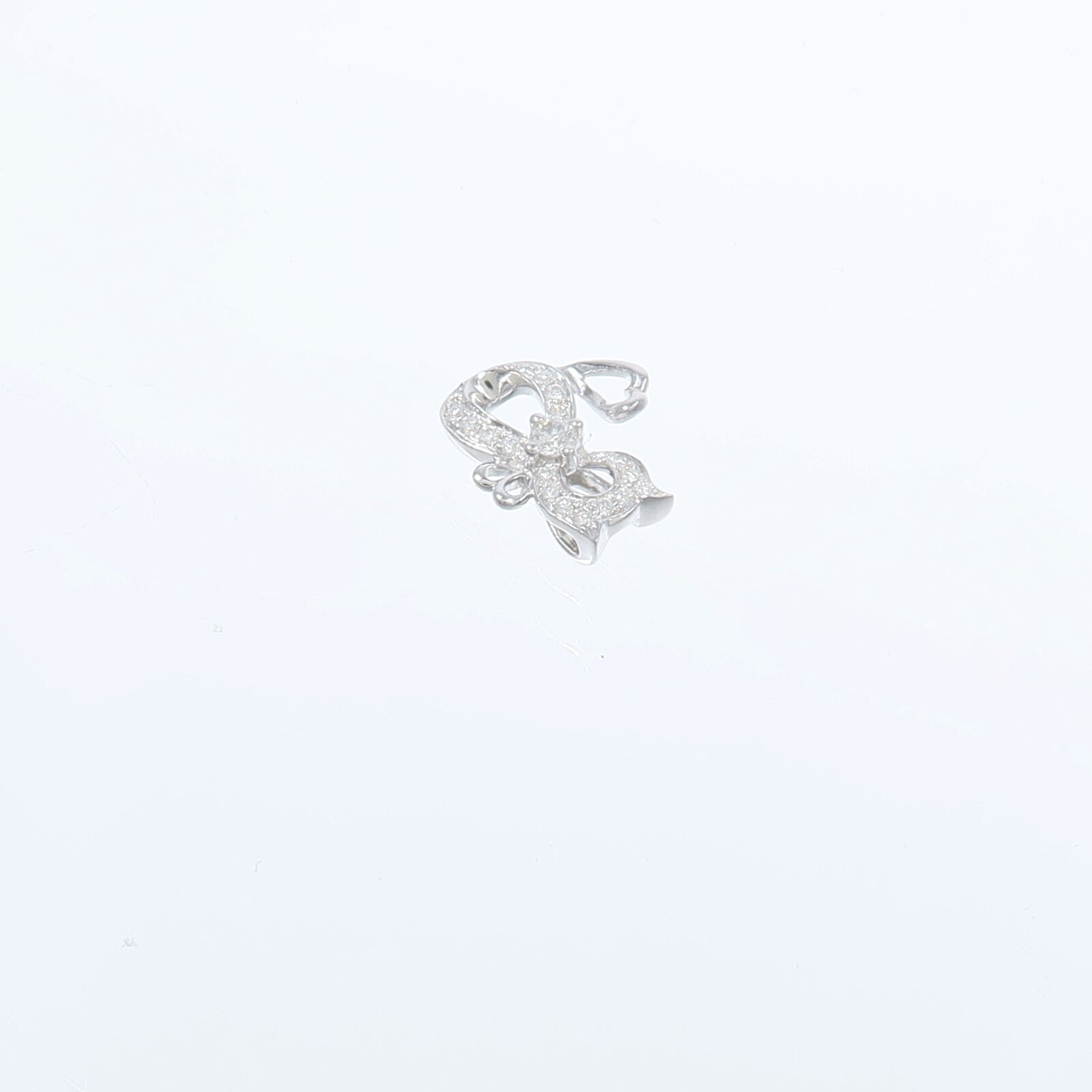JEWELRY 18K白金Diamond Pendant鑽石吊墜