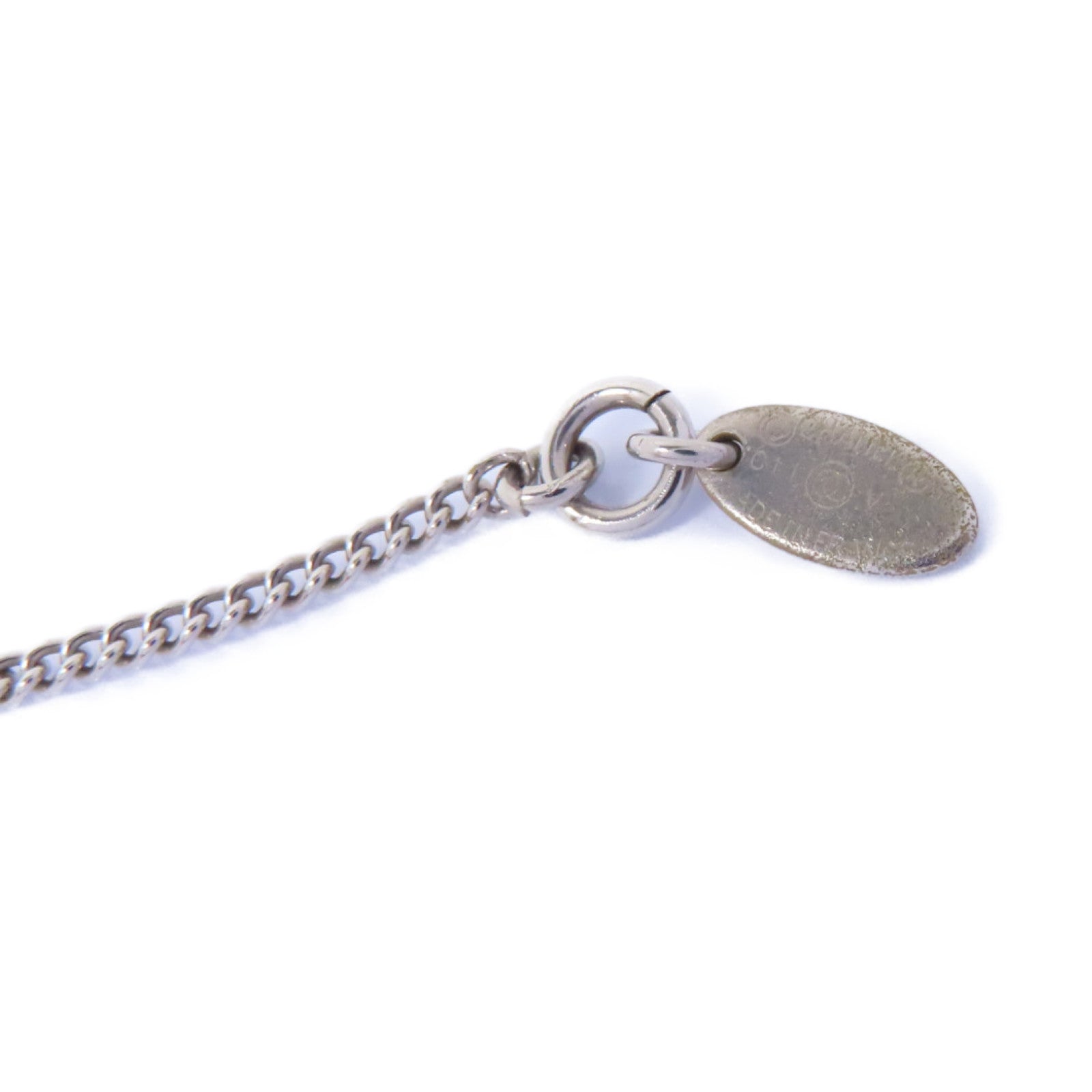 CHANEL 金屬Necklace項鍊銀色