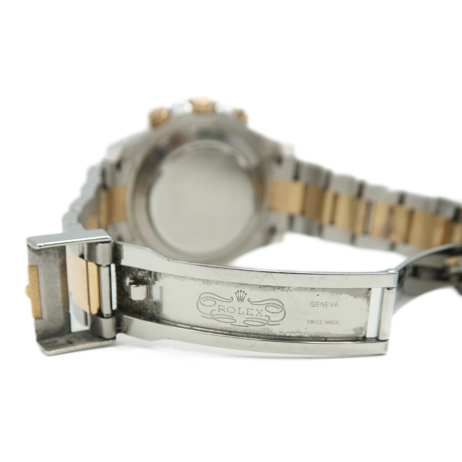 ROLEX 【激減優惠】18K玫瑰金Yacht Master II 44mm不鏽鋼手錶自動機芯白色/藍色