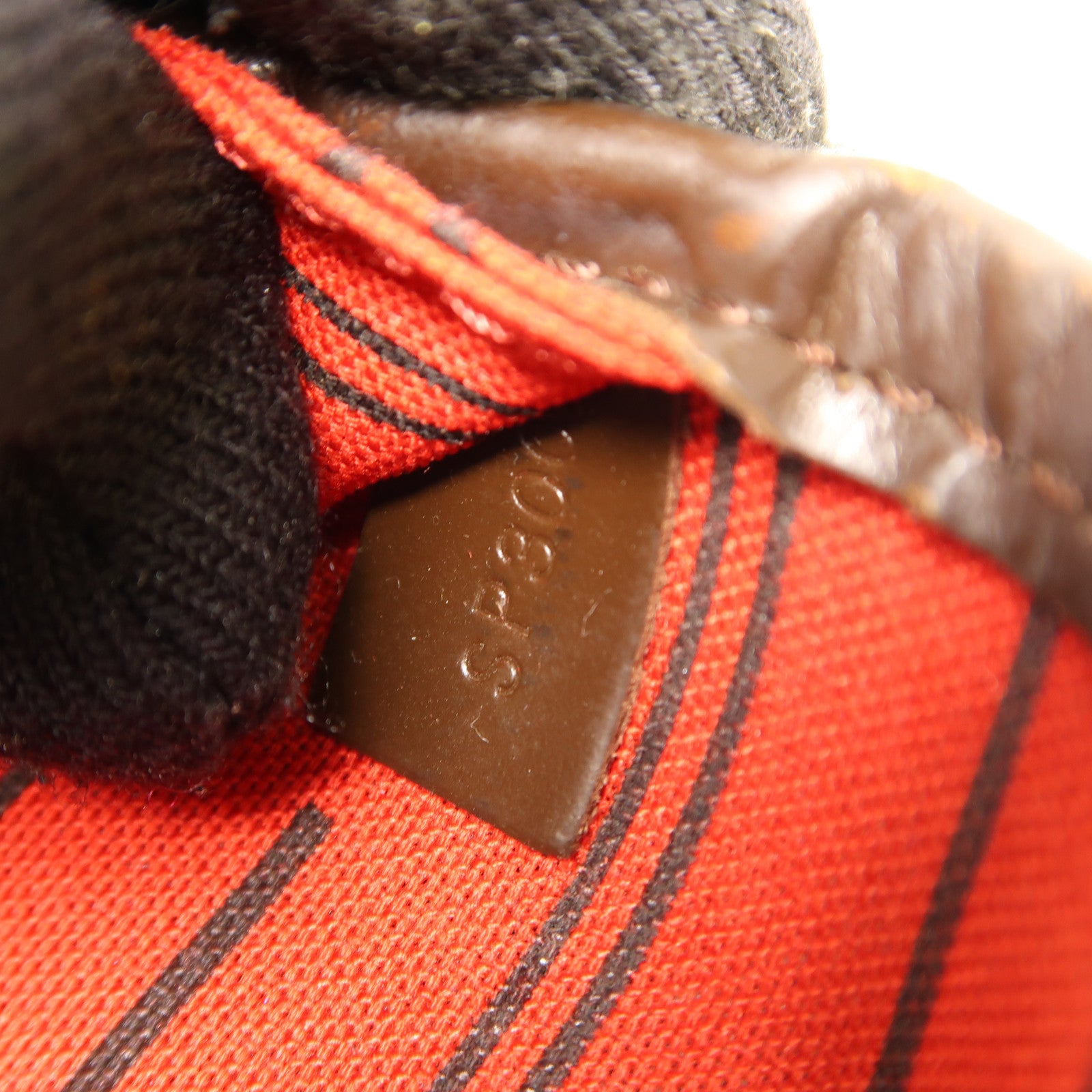 LOUIS VUITTON 【激減優惠】Damier Neverfull MM金扣手挽袋棕色