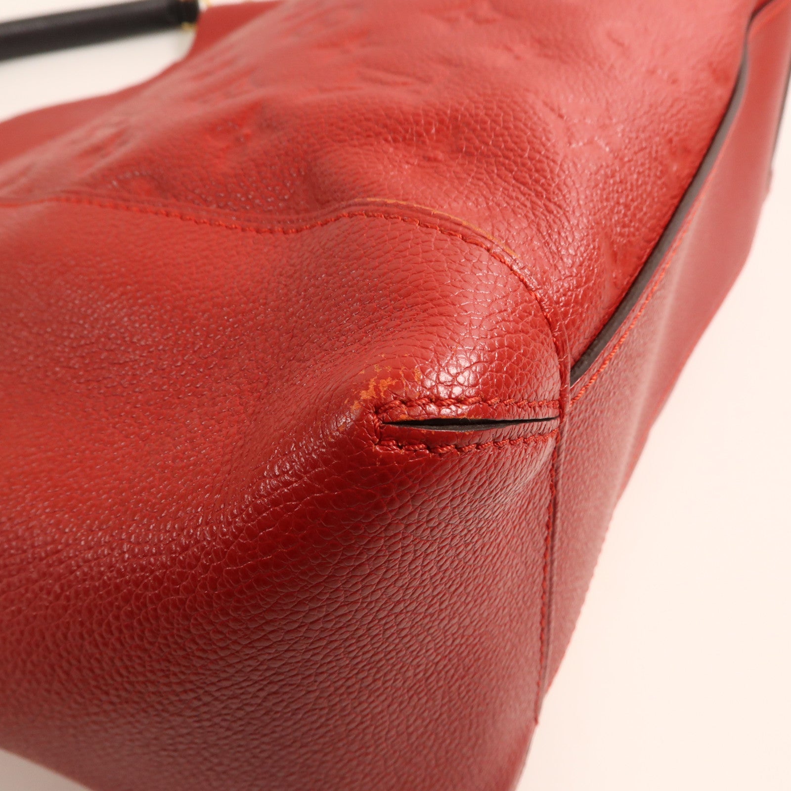 LOUIS VUITTON Monogram Empreinte Bagatelle金扣肩背袋