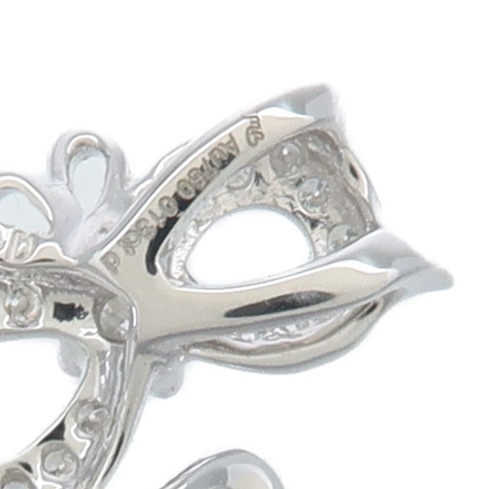 JEWELRY 18K白金Diamond Pendant鑽石吊墜