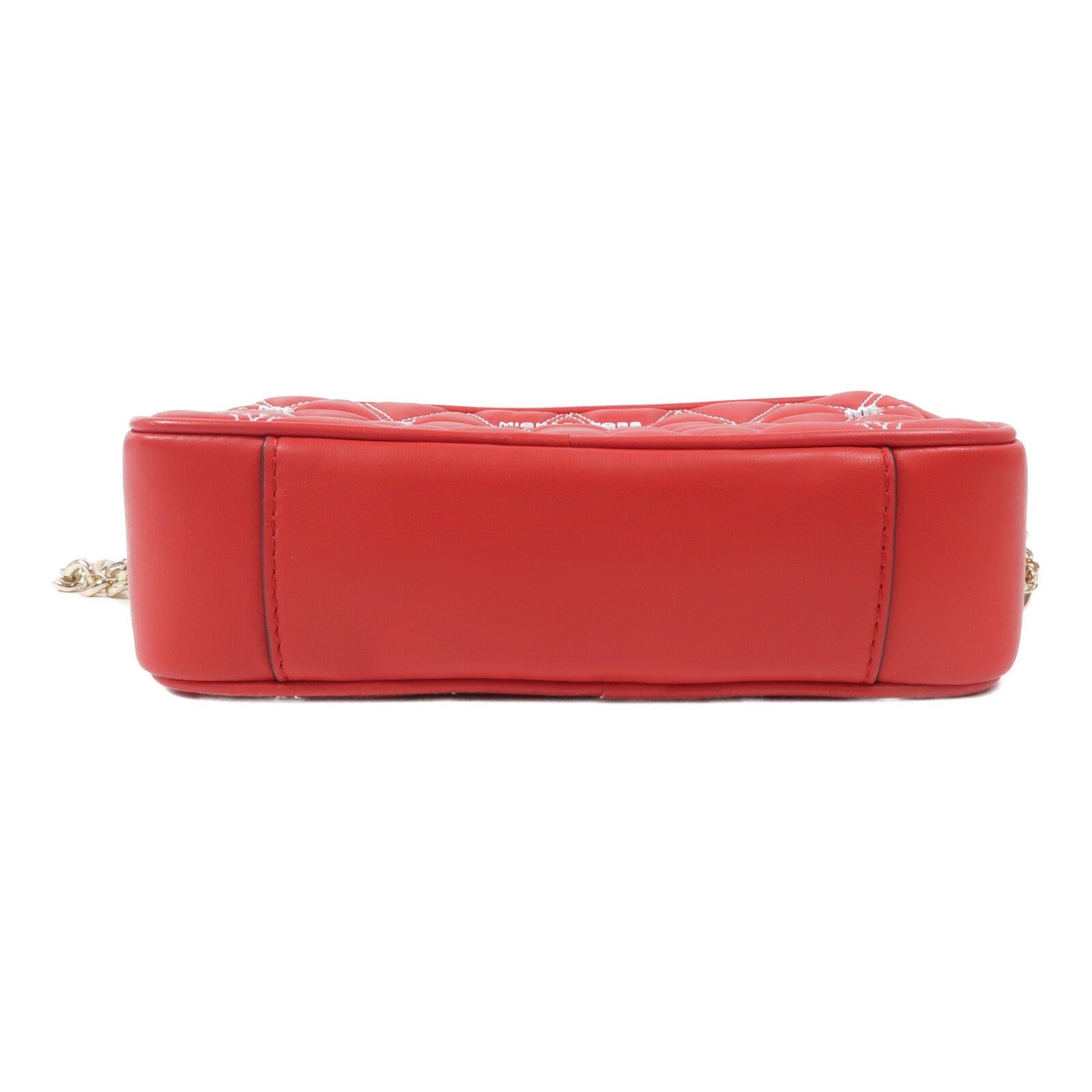 Michael Kors 牛皮皮革Ginny Leather Crossbody Bag肩背袋