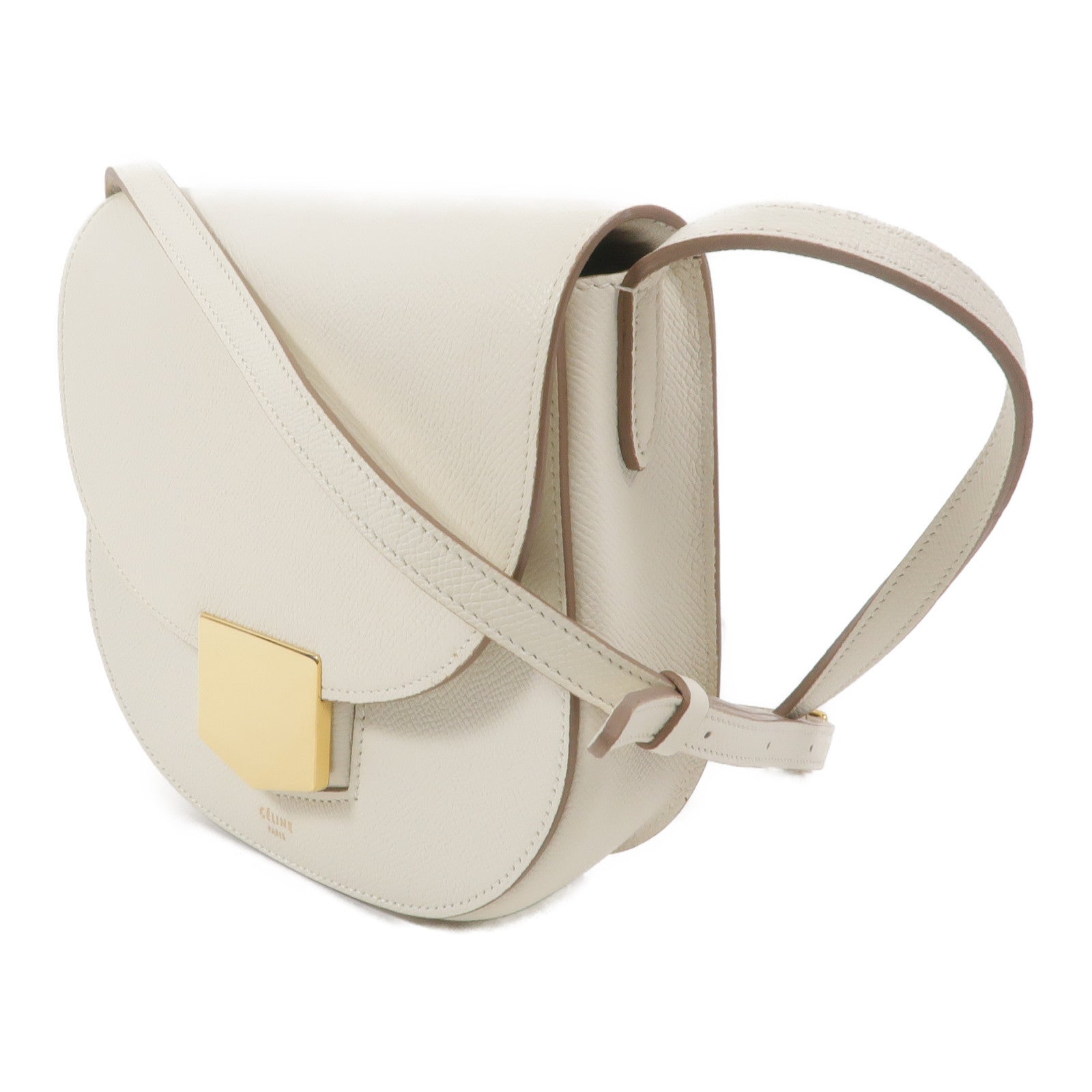CELINE 牛皮皮革Trotteur Bag肩背袋
