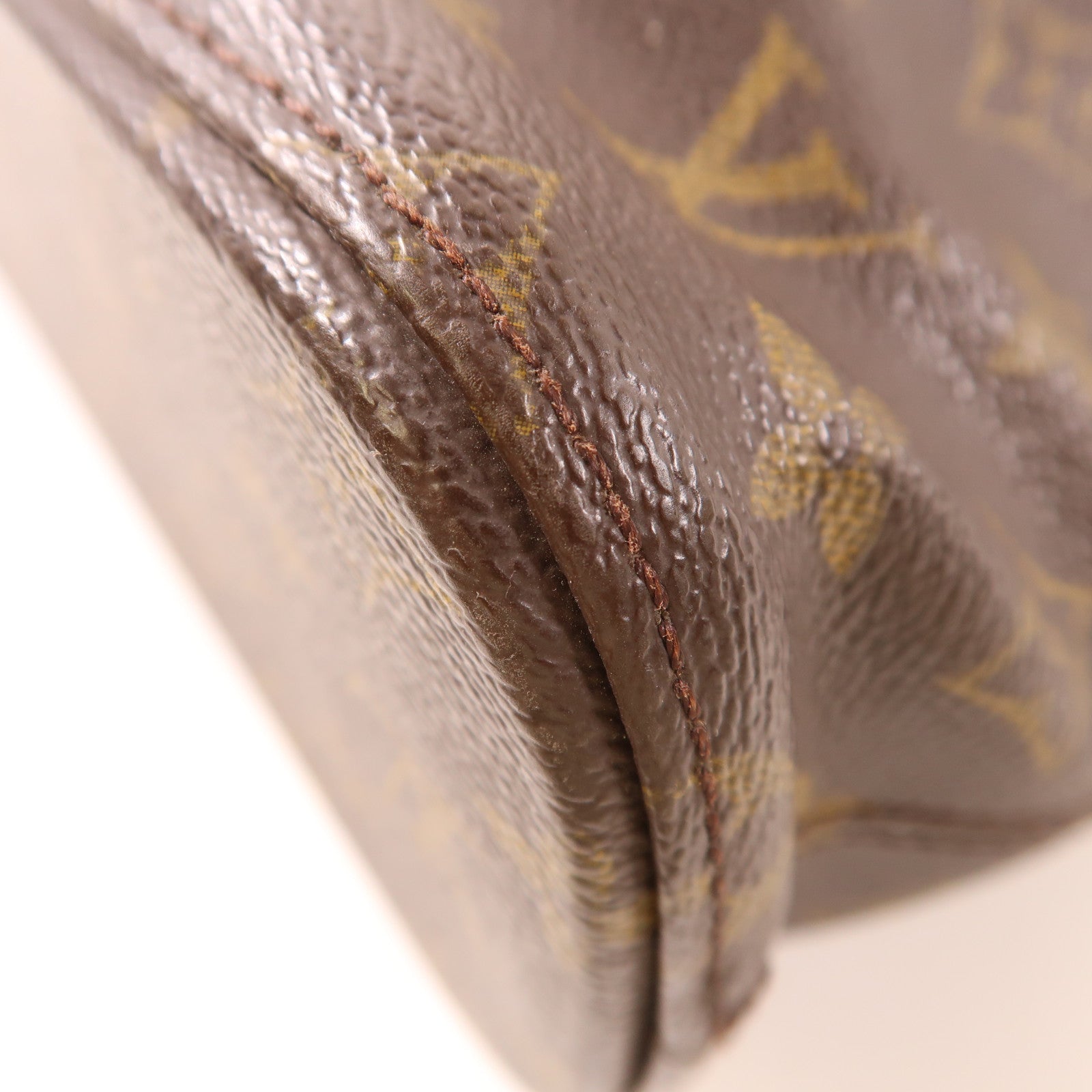 LOUIS VUITTON Monogram Vavin GM金扣肩背袋/手挽袋棕色