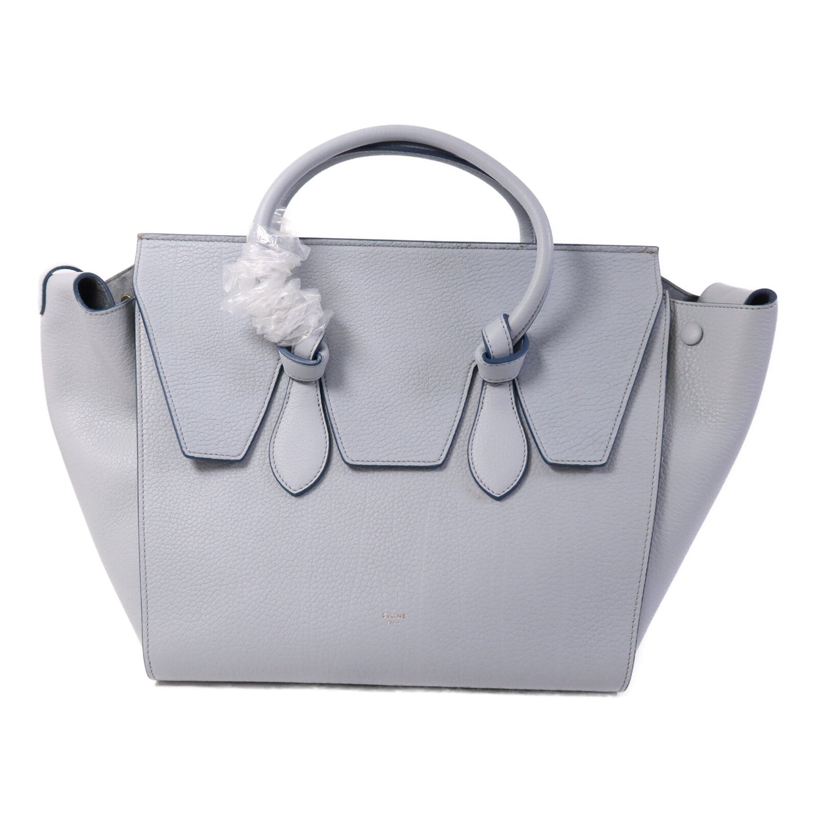CELINE 牛皮皮革Small Tie Tote Bag 金扣手挽袋