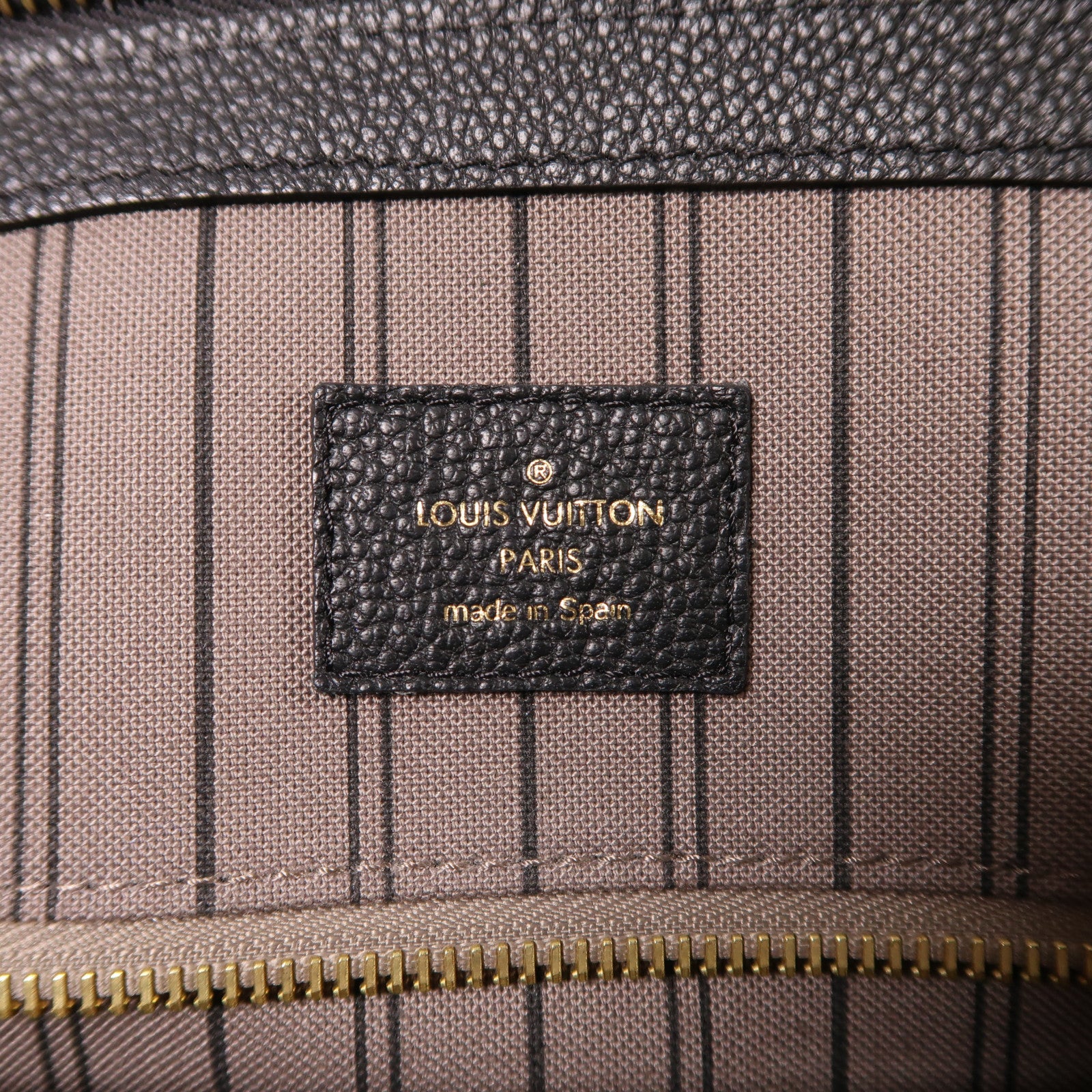 LOUIS VUITTON LV GHW Pont Neuf MM 2 Way Bag M42817 Monogram Empreinte Black