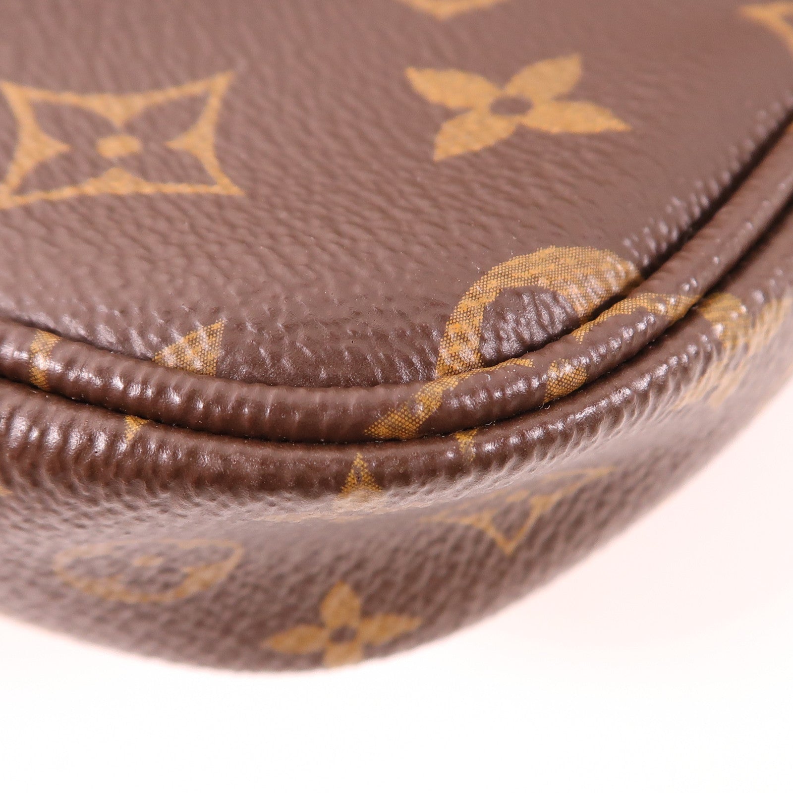 LOUIS VUITTON Monogram Multi Pochette Accessoires金扣鏈帶手挽肩背兩用袋