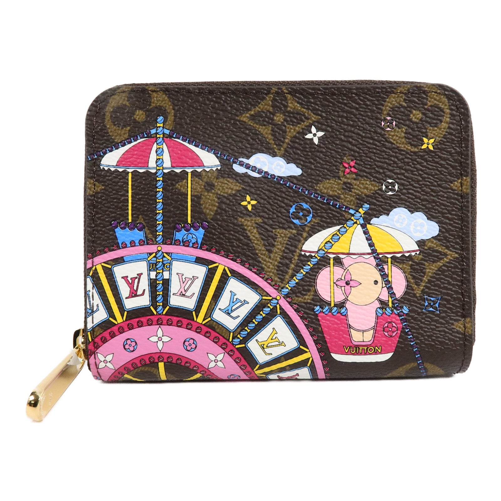 LOUIS VUITTON Monogram Vivienne Zippy Coin Purse錢包