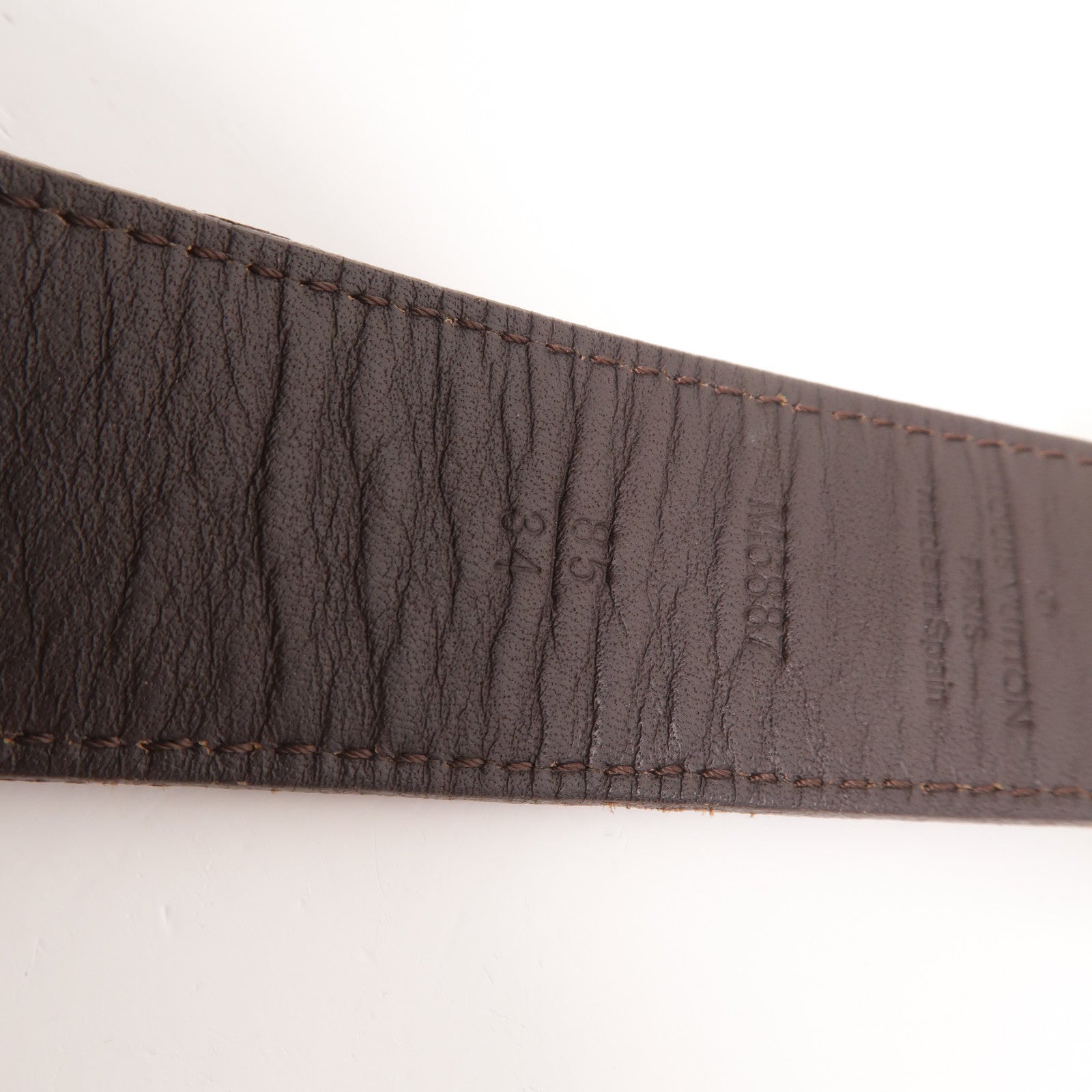 LOUIS VUITTON Monogram Belt 85cm皮帶