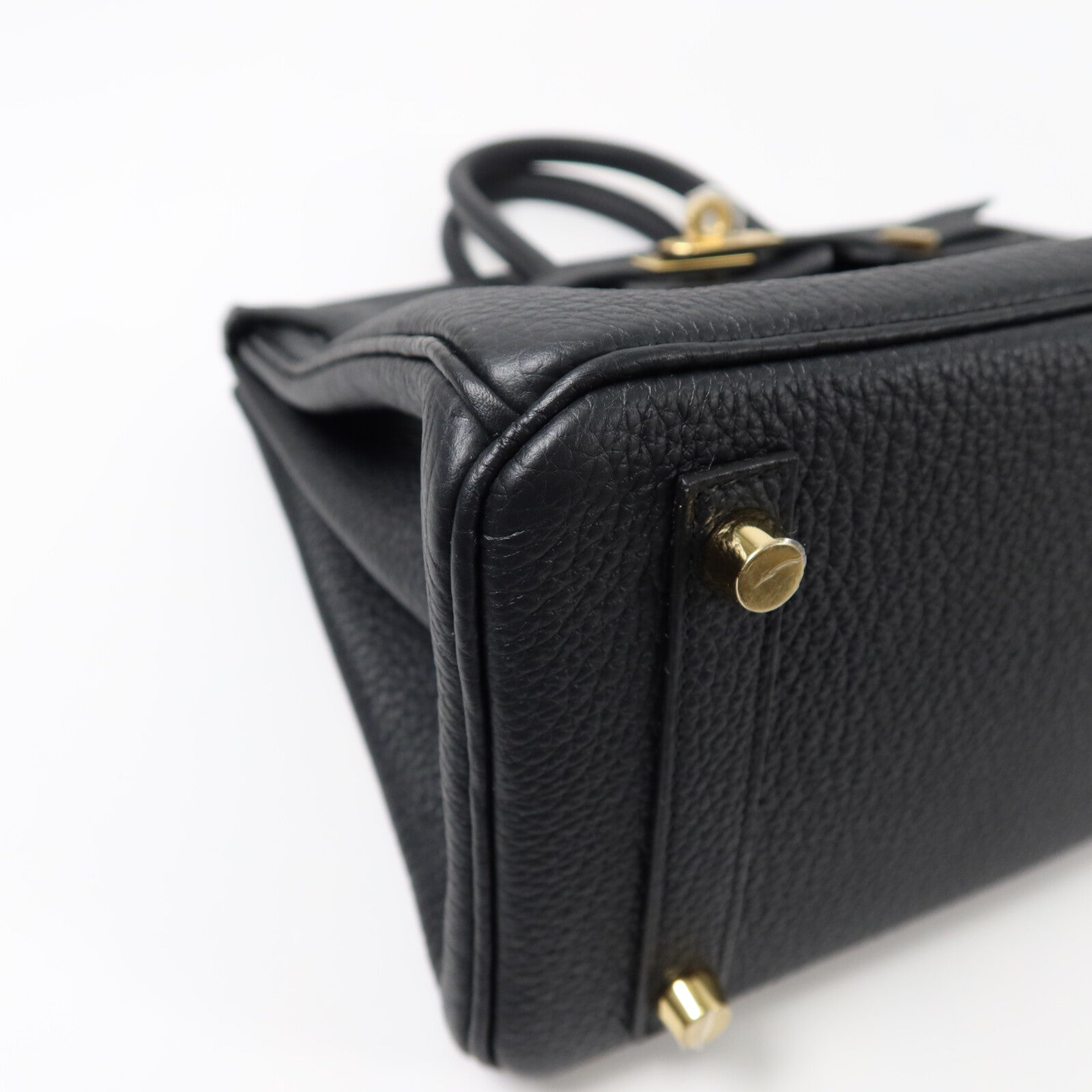 HERMES Togo皮革Birkin 25手挽袋Noir