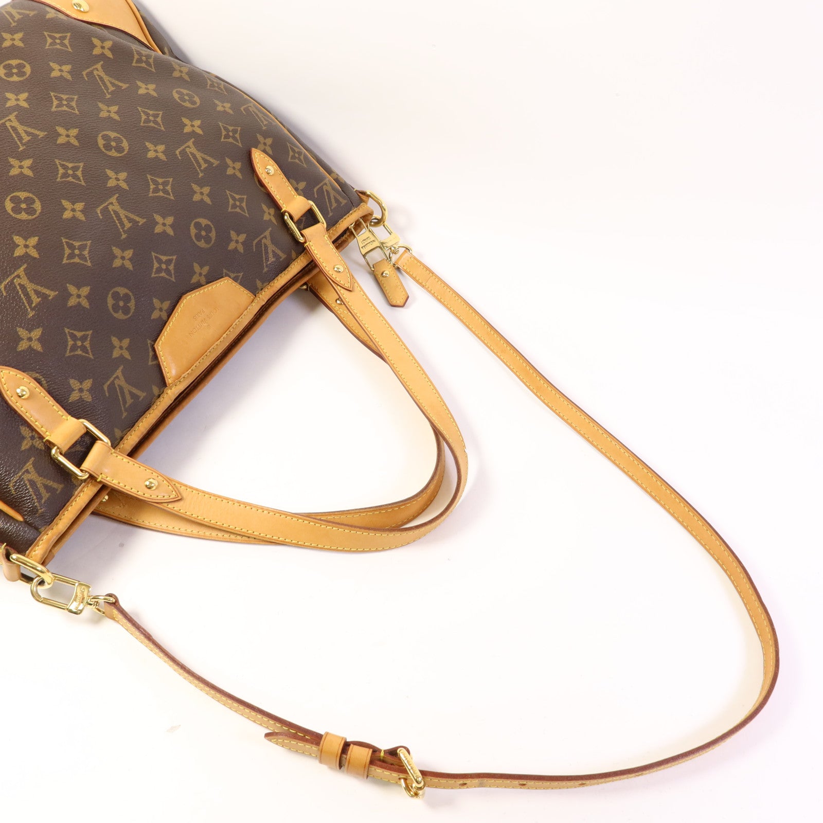 LOUIS VUITTON Monogram Estrela MM金扣手挽肩背兩用袋