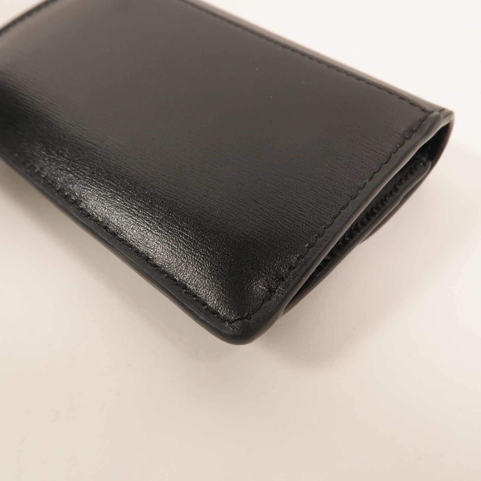 CELINE 牛皮皮革Card Holder With Flap Triomphe卡片套
