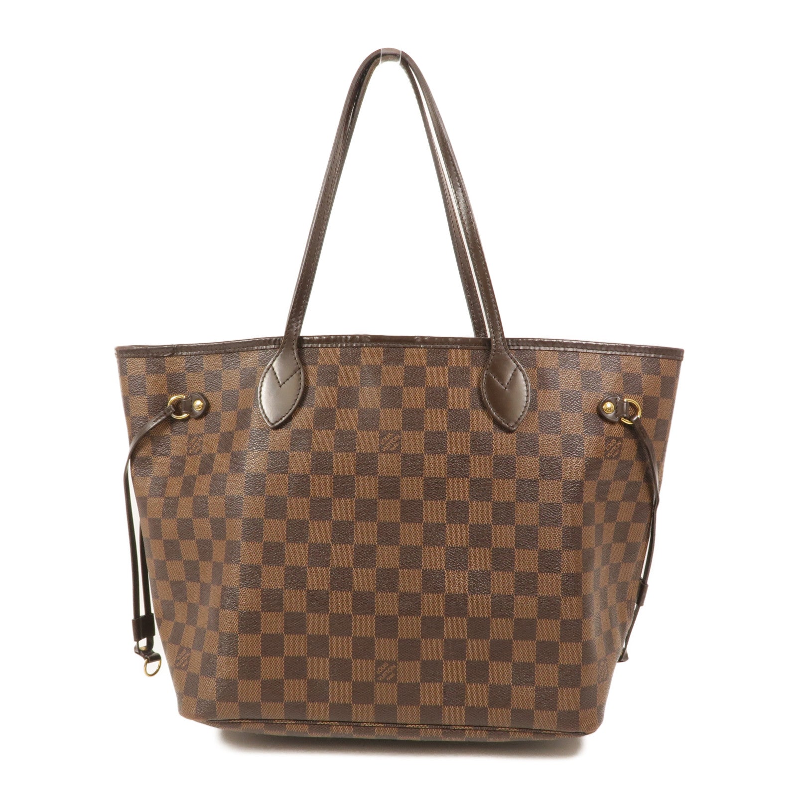 LOUIS VUITTON Damier Neverfull MM肩背袋