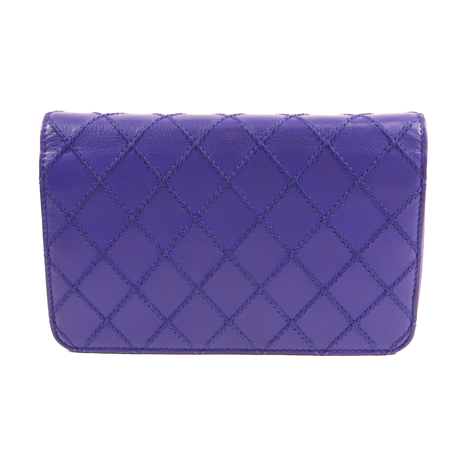 CHANEL 牛皮皮革Wallet On Chain鏈帶肩背袋