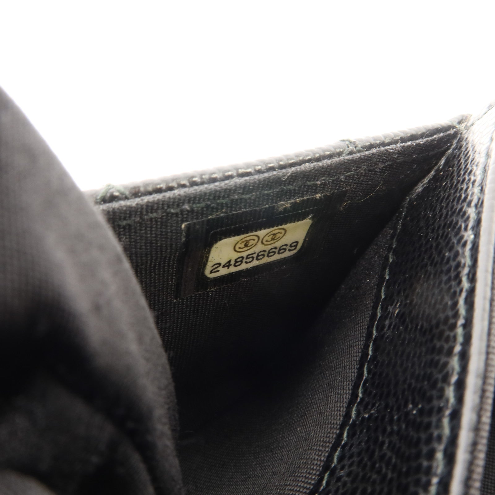 CHANEL 牛皮皮革Boy Card Case卡片套