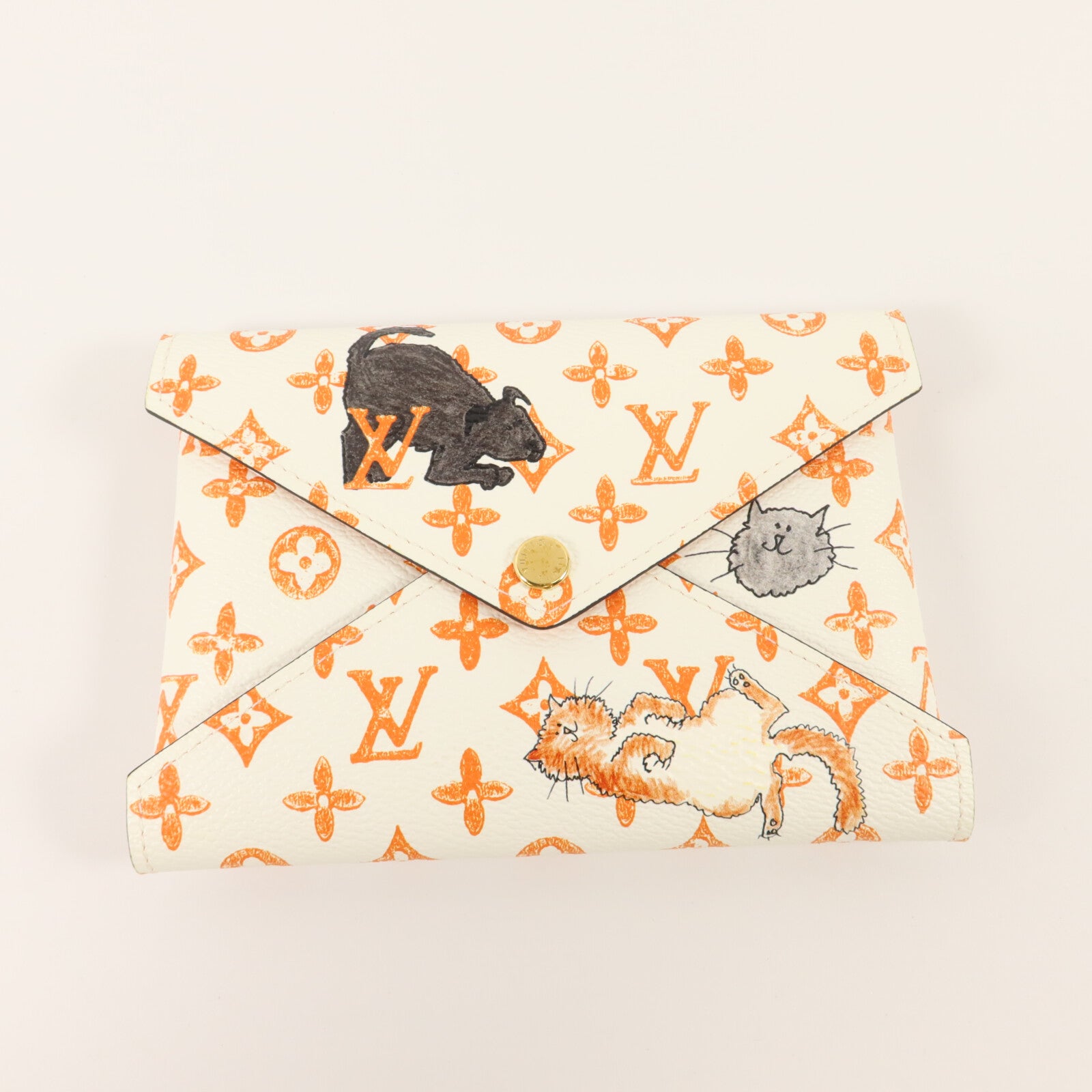 LOUIS VUITTON Catogram Pochette Kirigami小袋