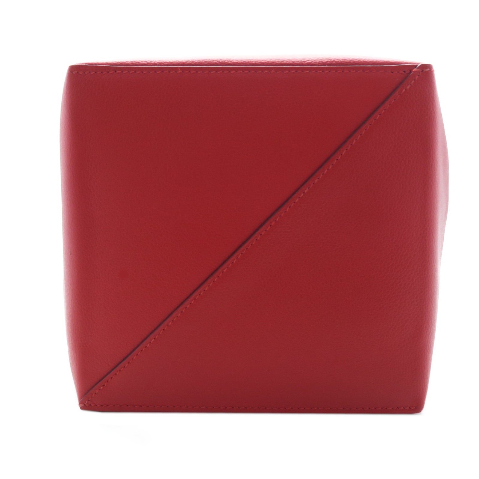HERMES 【激減優惠】Swift皮革Sac Licol 17銀扣肩背袋紅色