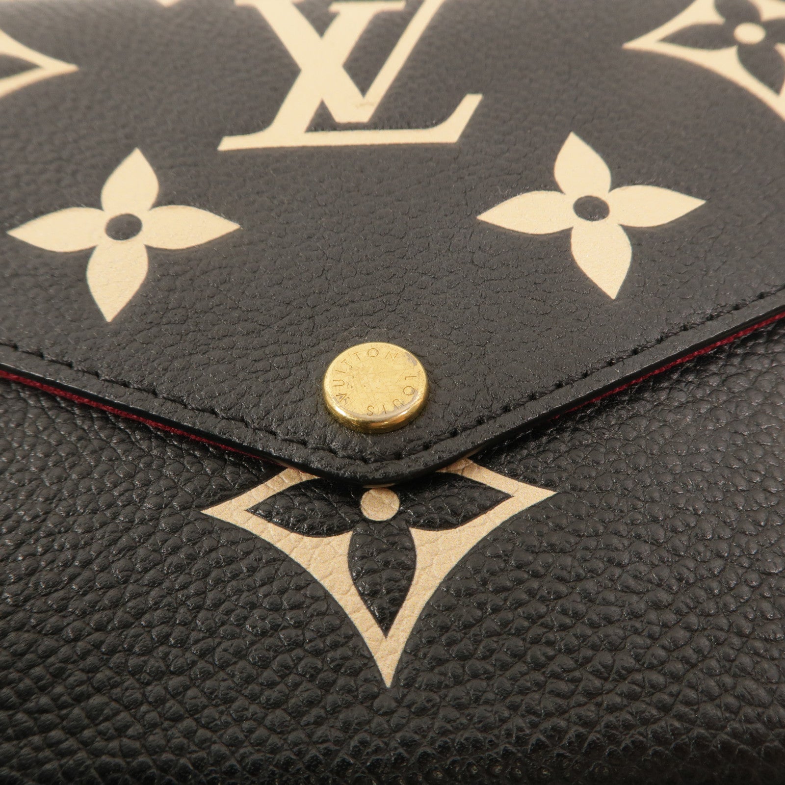 LOUIS VUITTON Monogram Empreinte Pochette Felicie鏈帶肩背袋