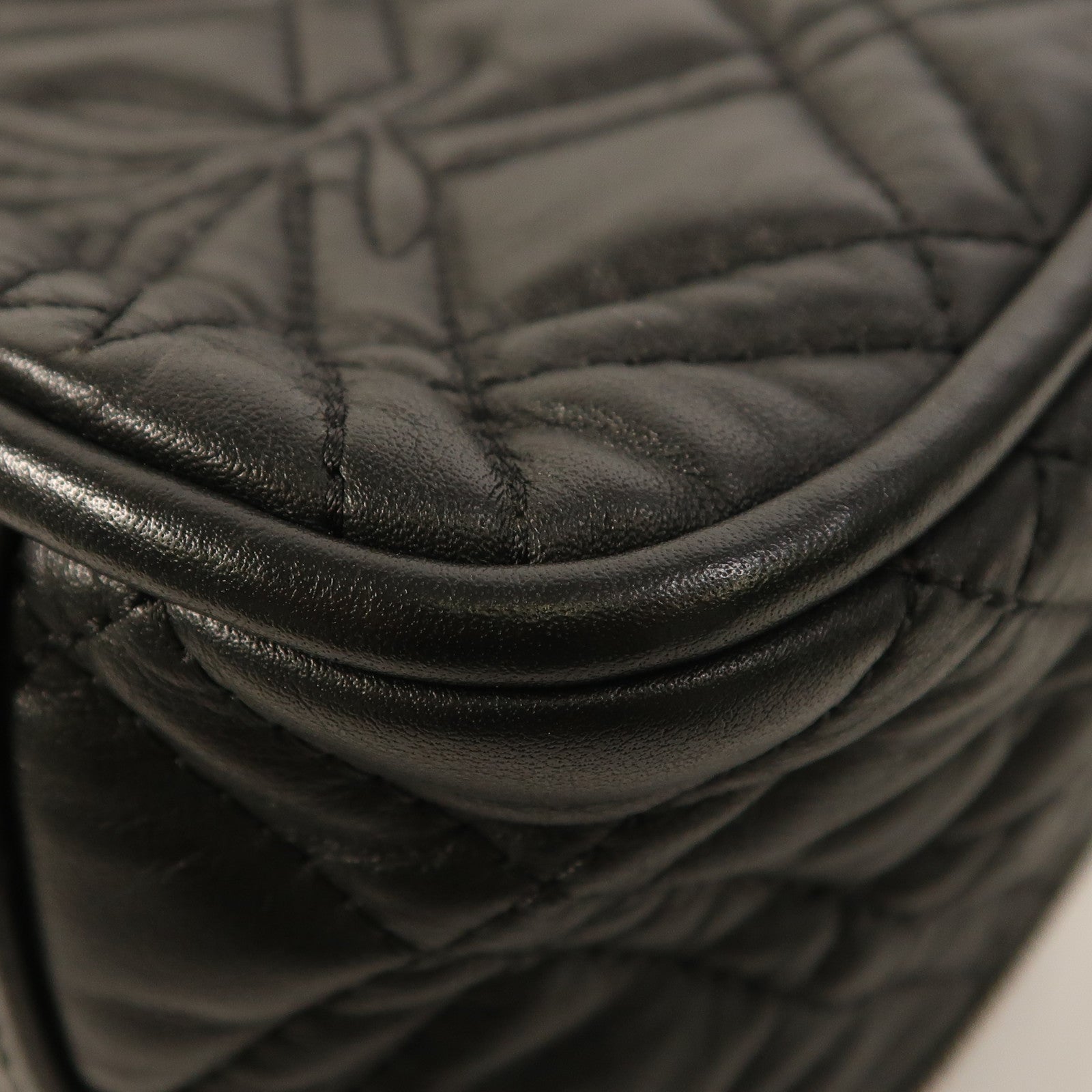 BALENCIAGA 牛皮皮革Blanket Square銀扣手挽肩背兩用袋