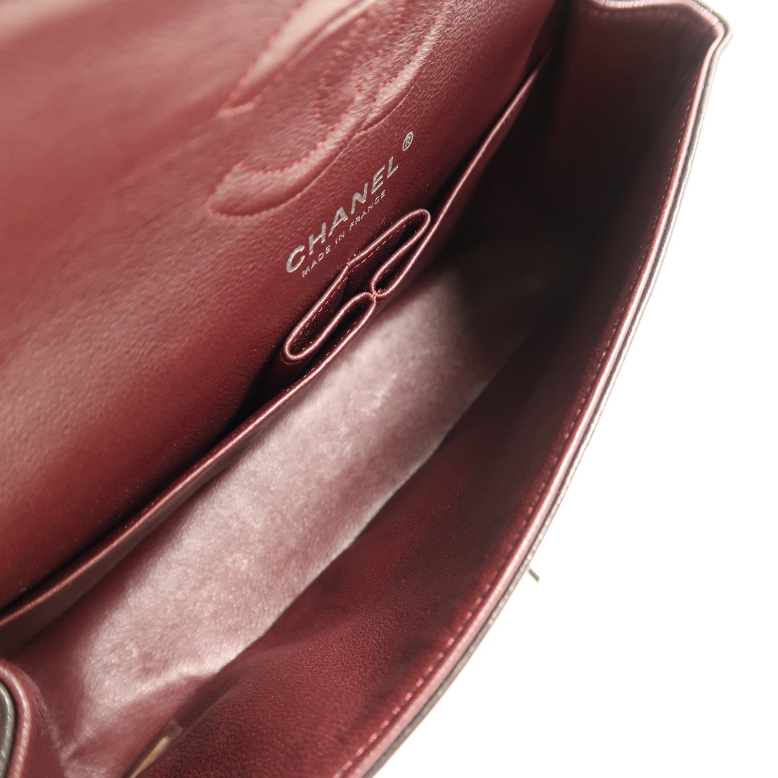 CHANEL 【激減優惠】羊皮皮革Classic 23銀扣鏈帶肩背袋