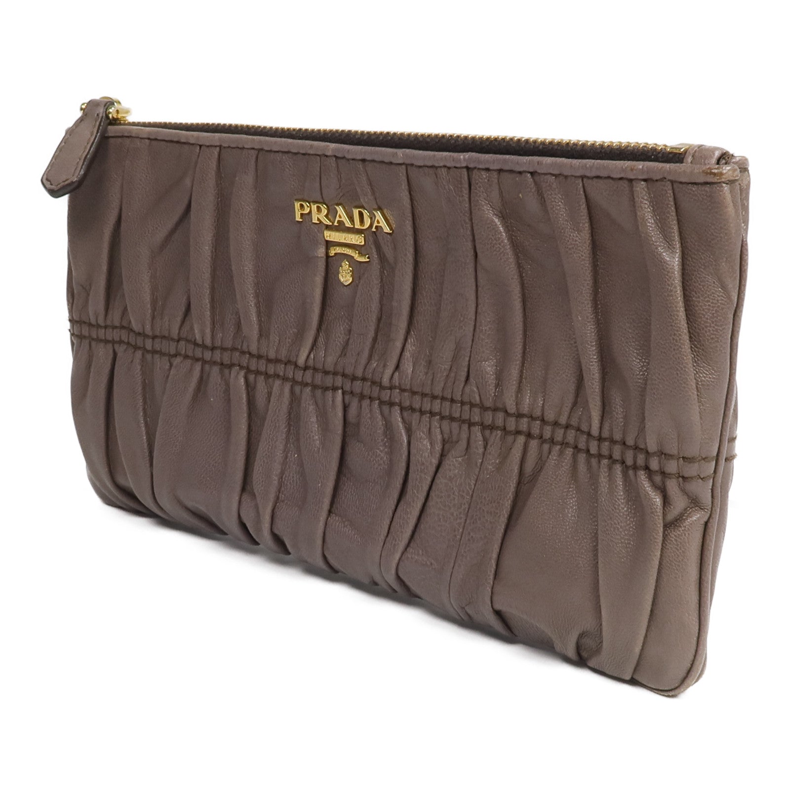 PRADA 牛皮皮革Pouch手拿包