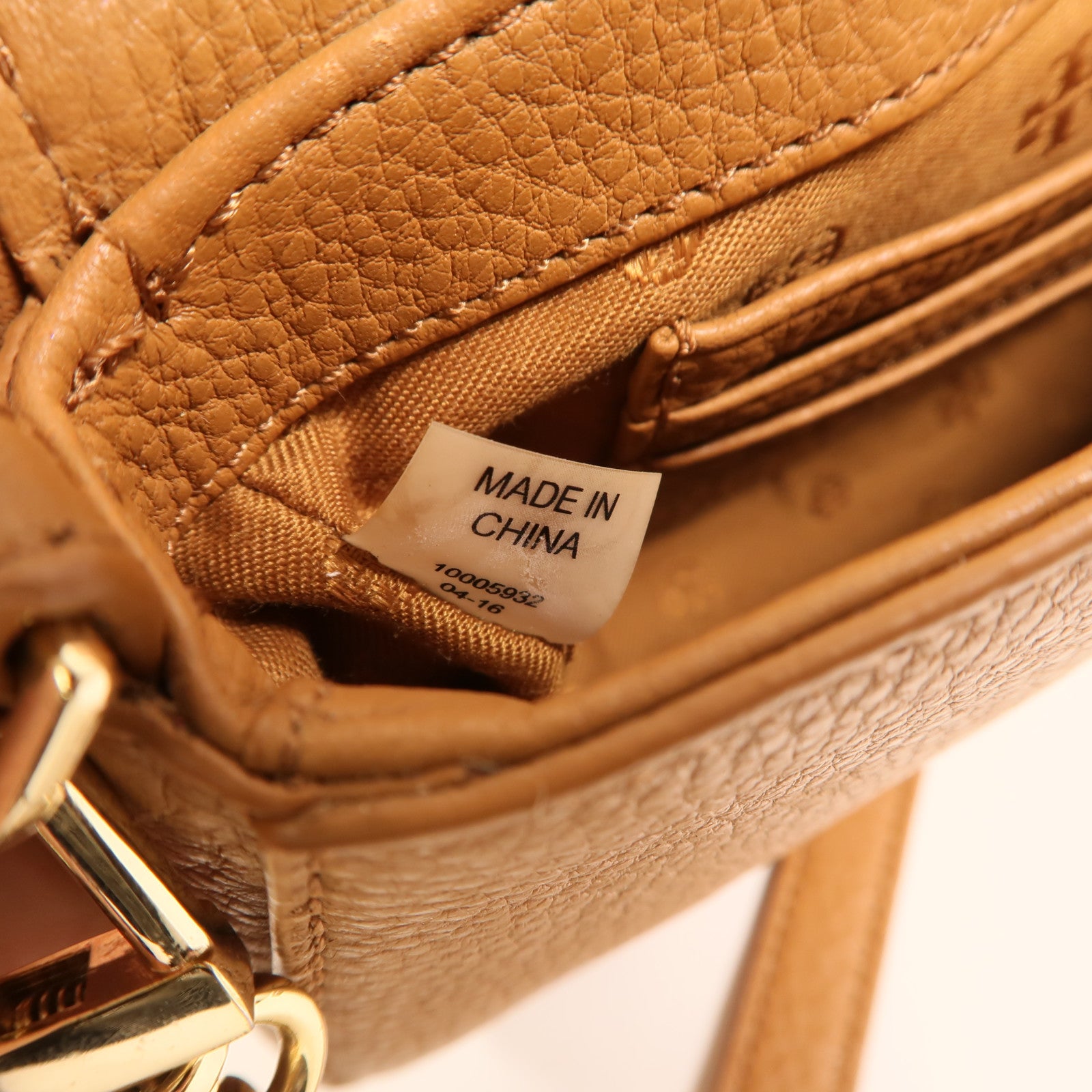 Tory Burch 牛皮皮革Shoulder Bag金扣肩背袋