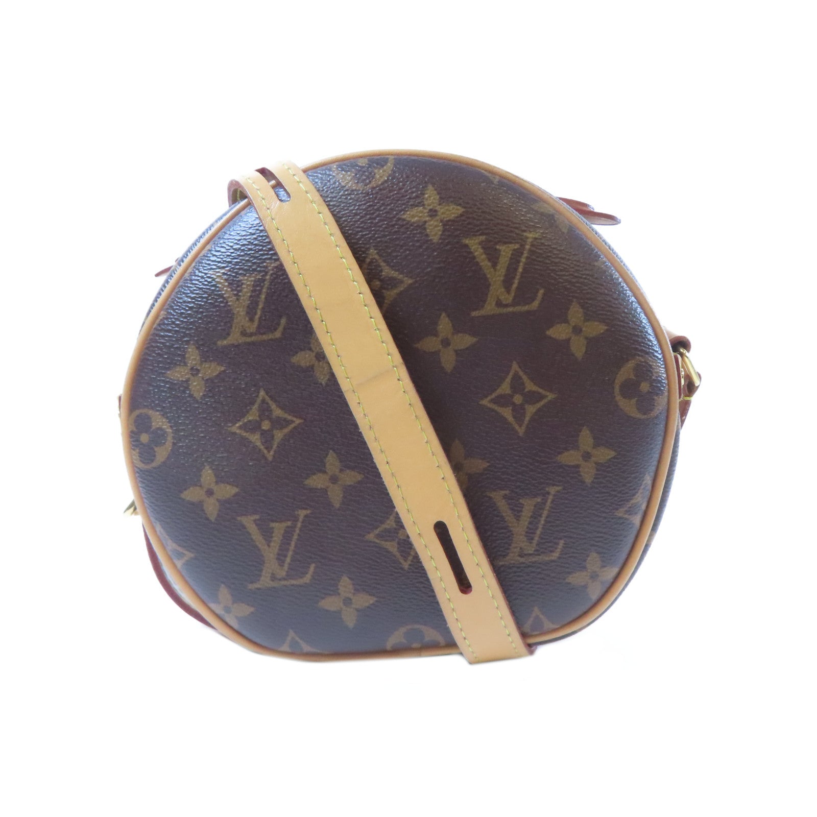 LOUIS VUITTON 【激減優惠】Monogram Botie Chapean Soulpe PM金扣肩背袋啡色
