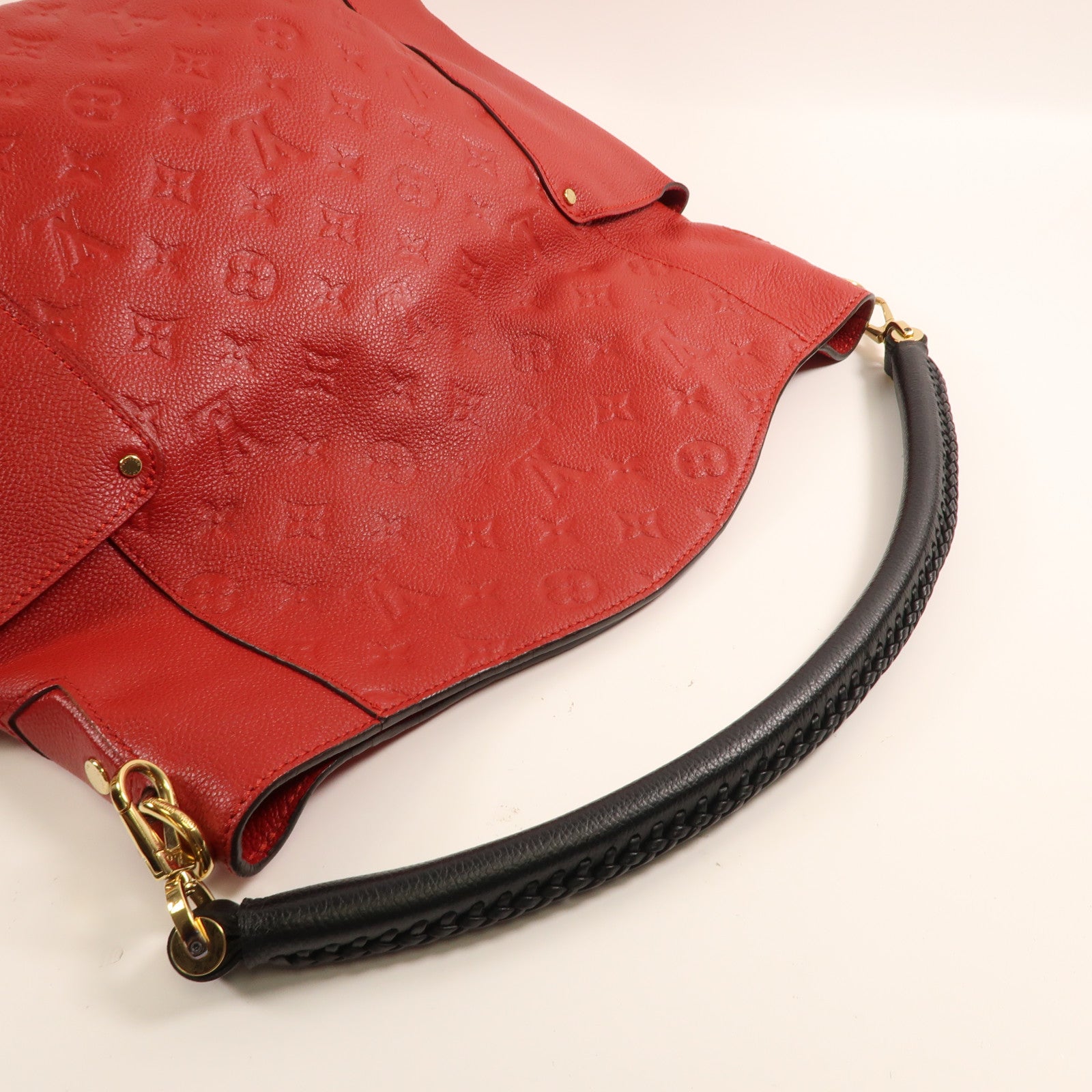 LOUIS VUITTON Monogram Empreinte Bagatelle金扣肩背袋