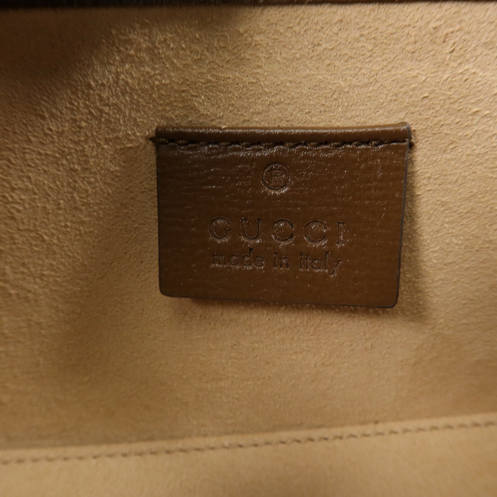 GUCCI 塗層帆布Horsebit 1955 Mini肩背袋