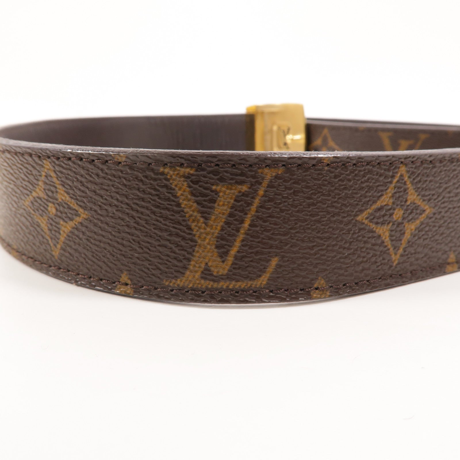 LOUIS VUITTON Monogram Belt 85cm皮帶
