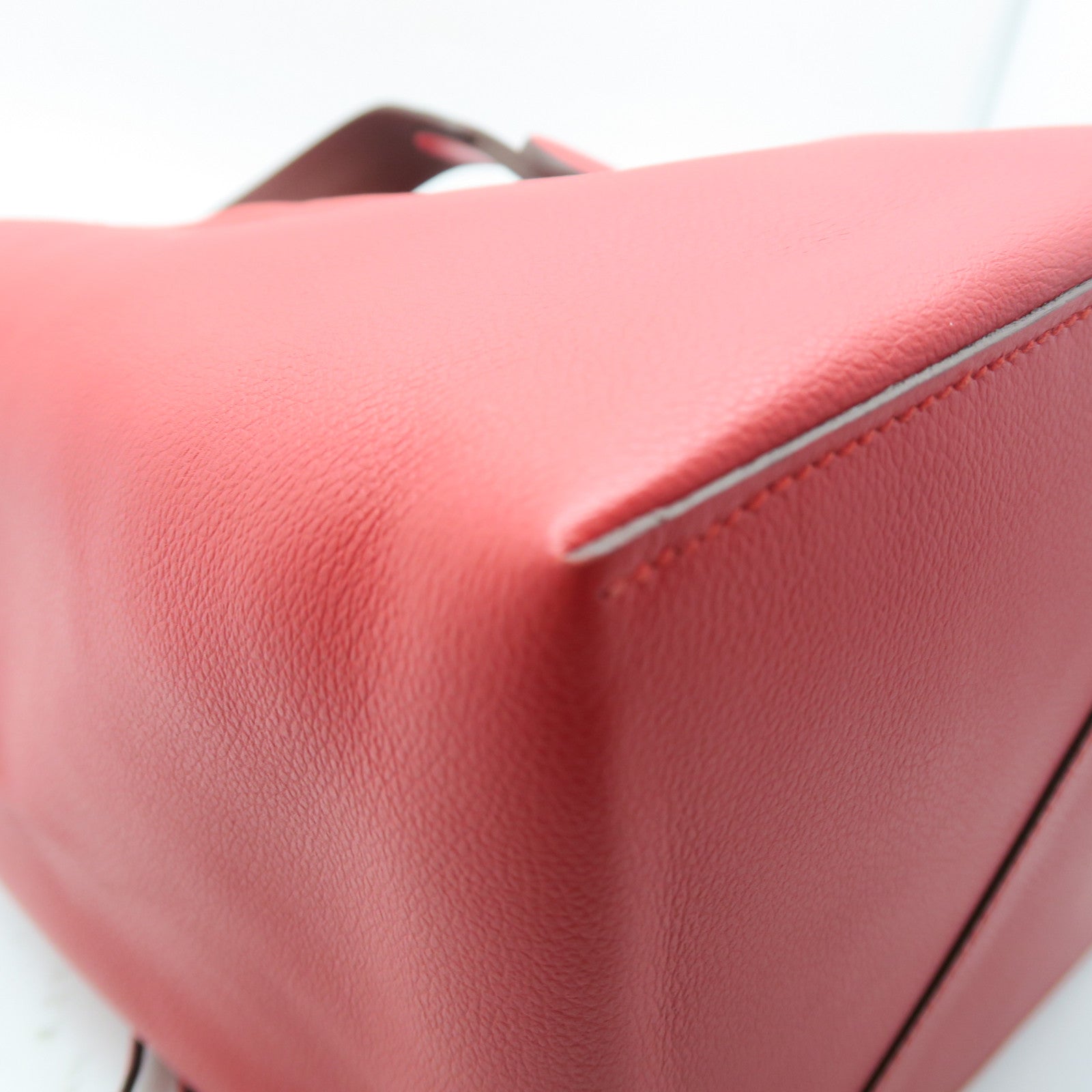 HERMES 【激減優惠】Swift皮革Sac Licol 17銀扣肩背袋紅色