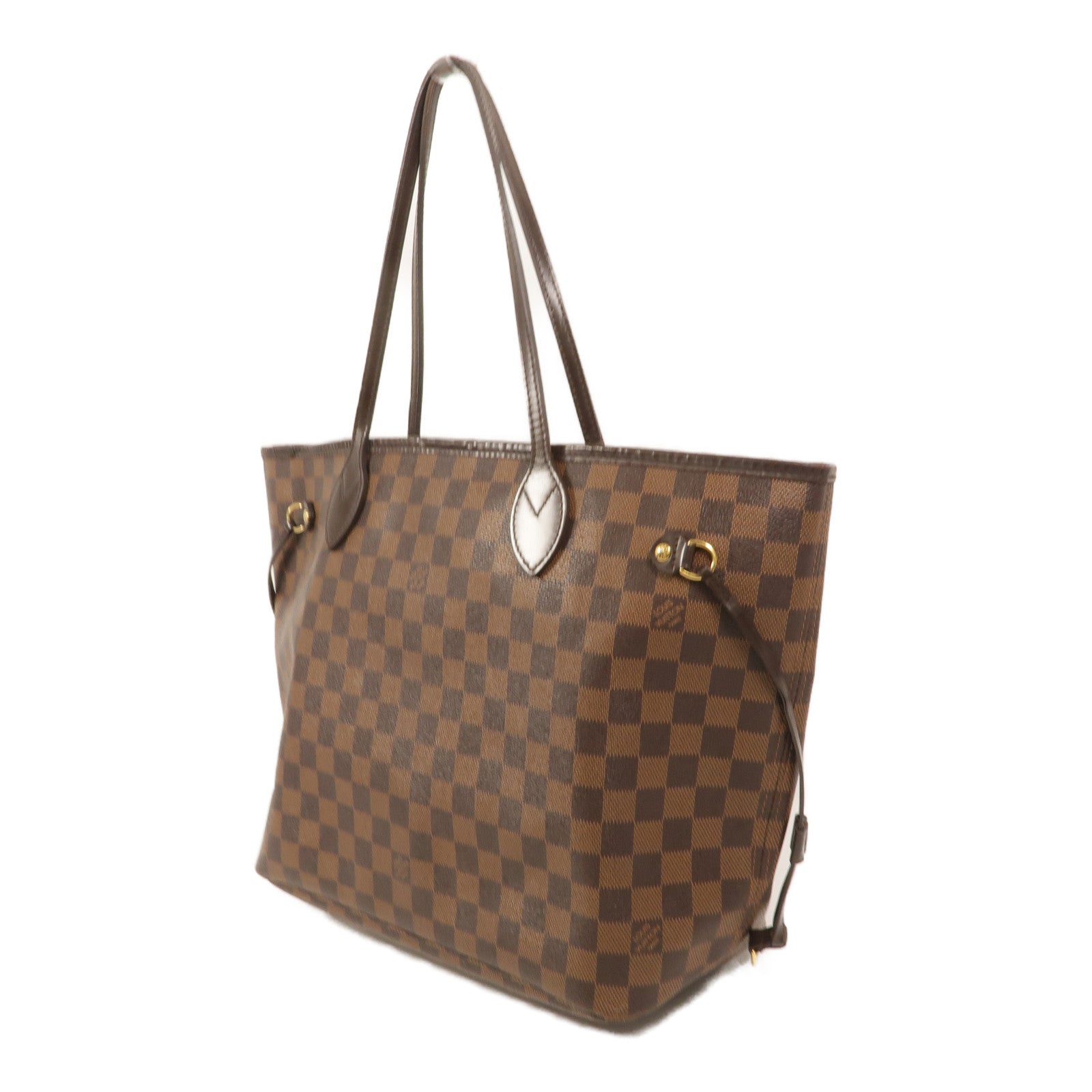 LOUIS VUITTON Damier Neverfull MM肩背袋