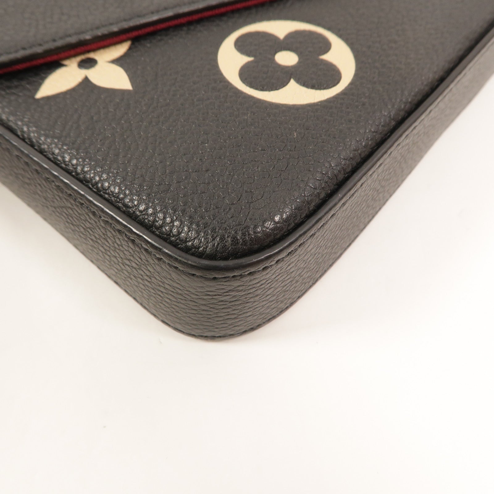 LOUIS VUITTON Monogram Empreinte Pochette Felicie鏈帶肩背袋