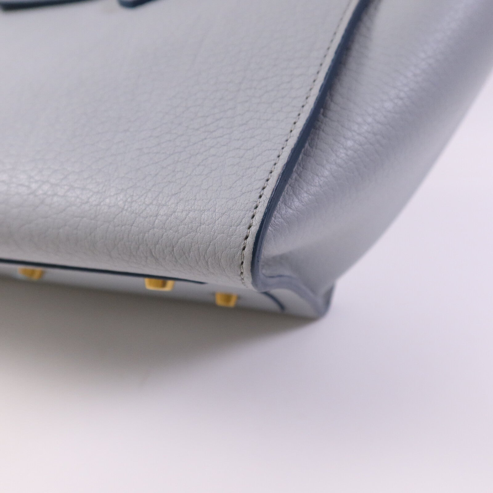 CELINE 牛皮皮革Small Tie Tote Bag 金扣手挽袋